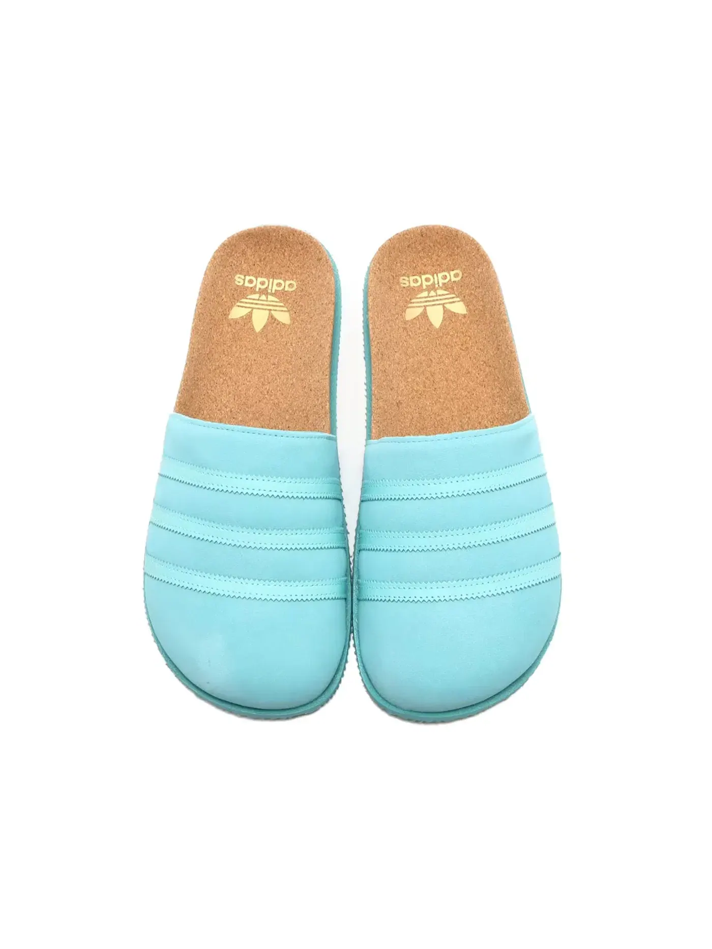 Мужские шлепанцы Adimule Lea Adidas — изображение 3 из 4, золотистый
