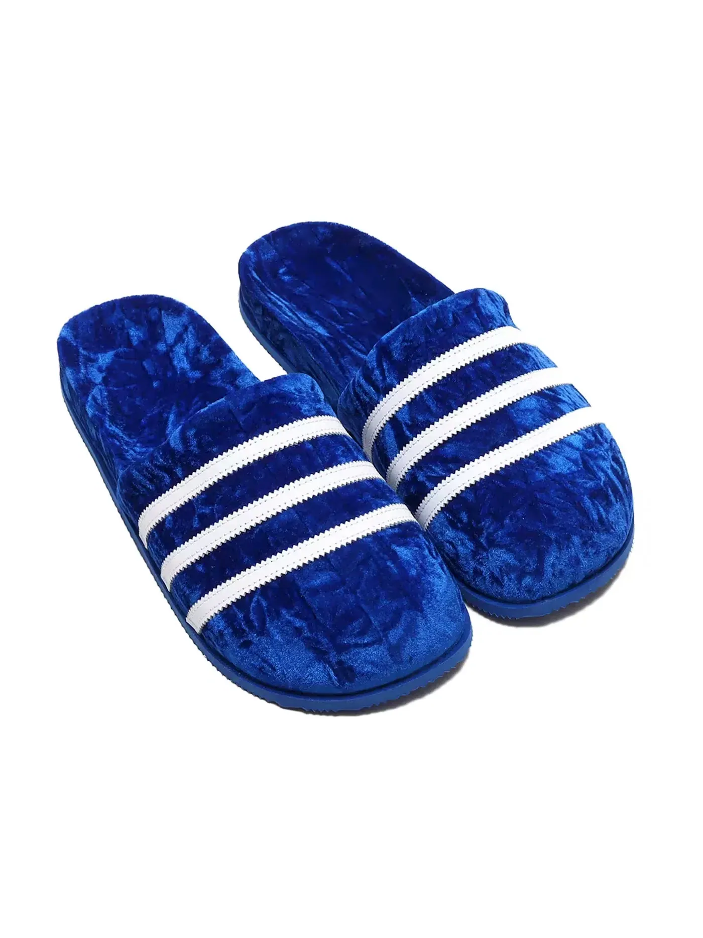 Мужские шлепанцы с ремешком Adimule Adidas — изображение 2 из 4, синий/белый/синий