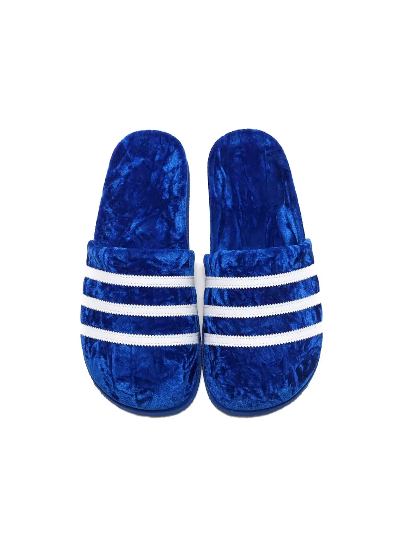Мужские шлепанцы с ремешком Adimule Adidas — изображение 3 из 4, синий/белый/синий