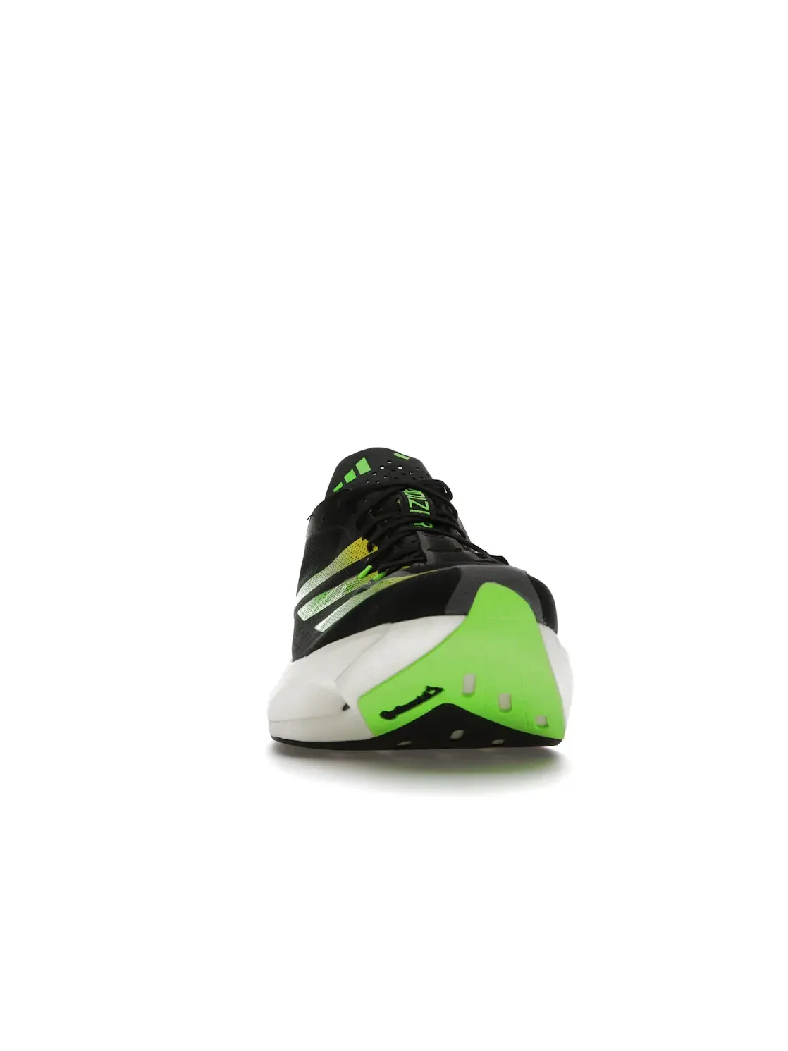 Мужские кроссовки для бега с амортизацией Adidas Adios Pro 3 — изображение 2 из 4, черный/желтый/зеленый