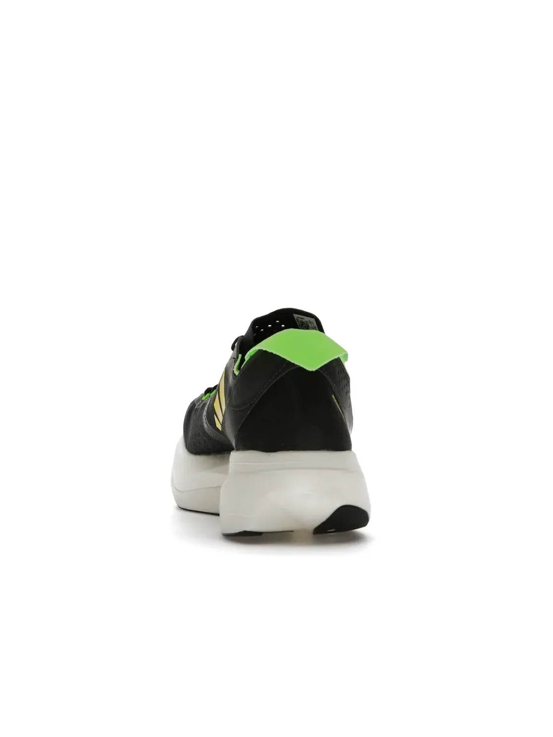 Мужские кроссовки для бега с амортизацией Adidas Adios Pro 3 — изображение 4 из 4, черный/желтый/зеленый