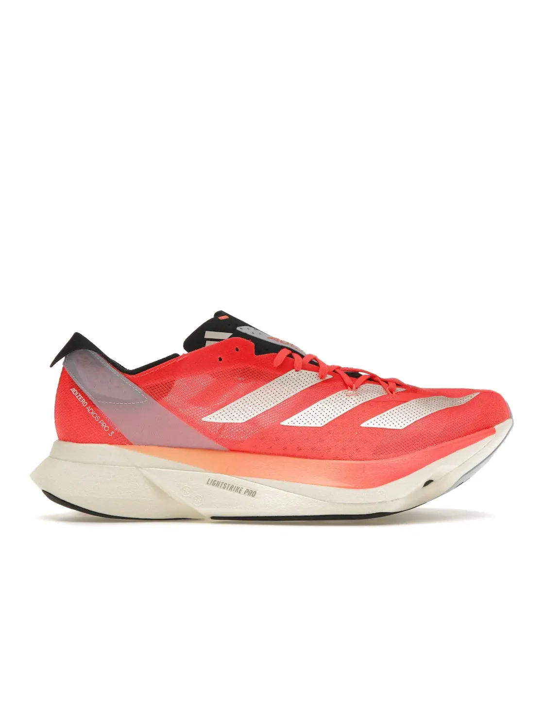 Мужские кроссовки для бега с карбоновой пластиной Adidas Adios Pro 3 — изображение 1 из 4, красный