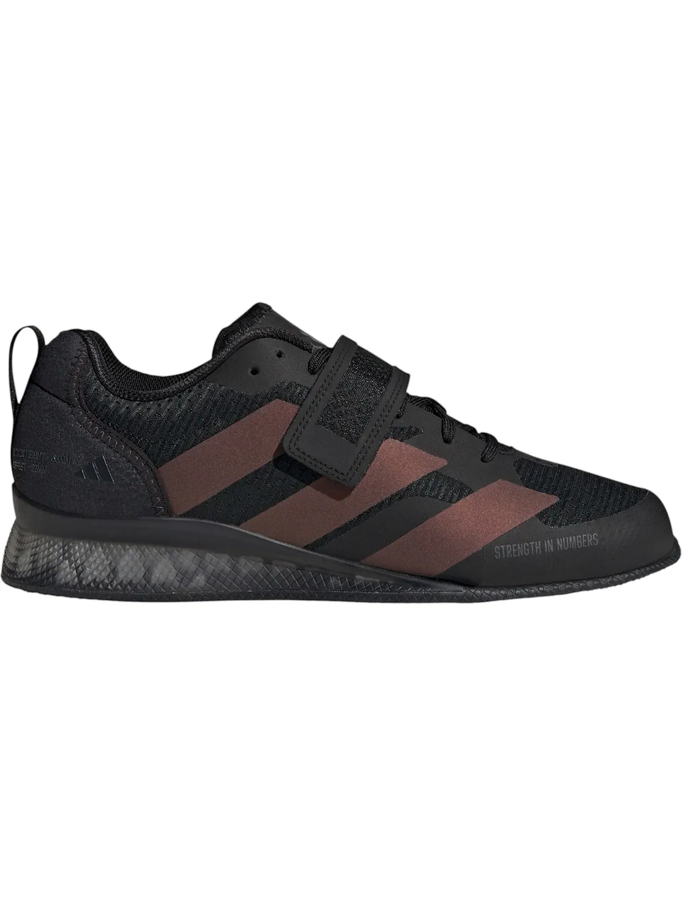 Мужские кроссовки для тренировок Adidas Adipower 3 — изображение 1 из 1, черный/черный