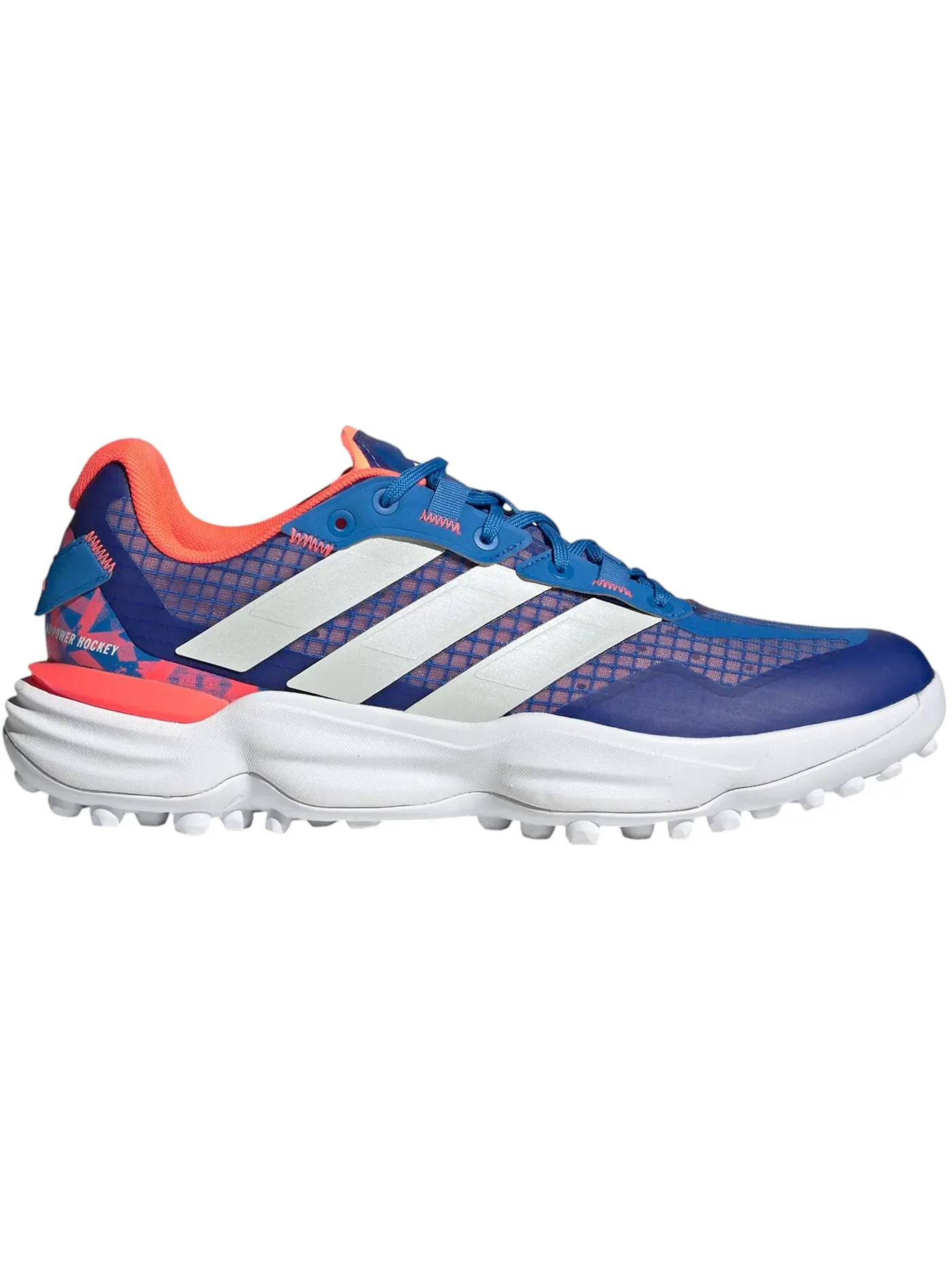 Мужские кроссовки для хоккея на траве Adipower Hockey 3 Adidas — изображение 1 из 1, яркий//белый