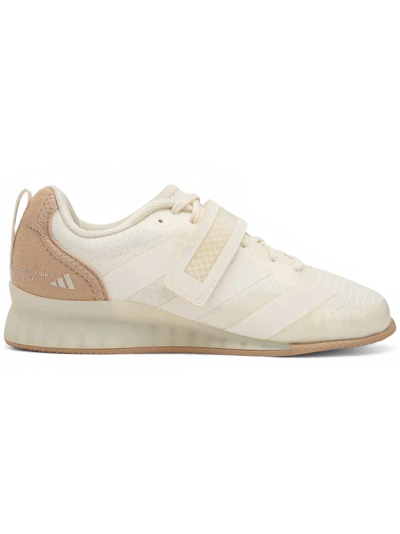 Мужские кроссовки для тяжелой атлетики Adipower Weightlifting 3 Adidas — изображение 1 из 1, белый