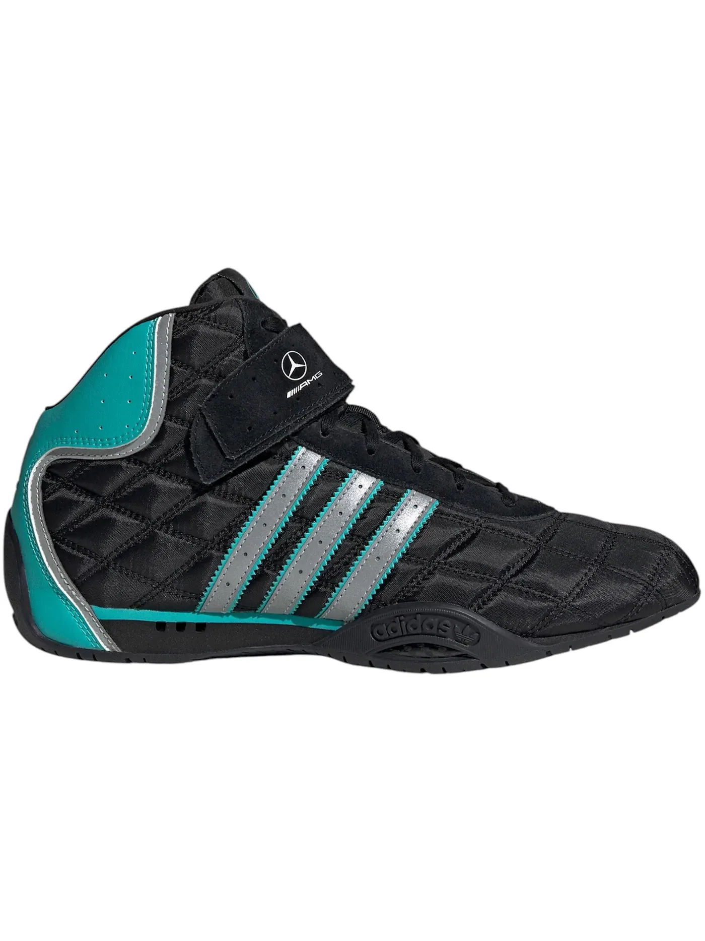 Мужские кроссовки Lifestyle Adiracer Hi Adidas — изображение 1 из 1, черный/серебристый