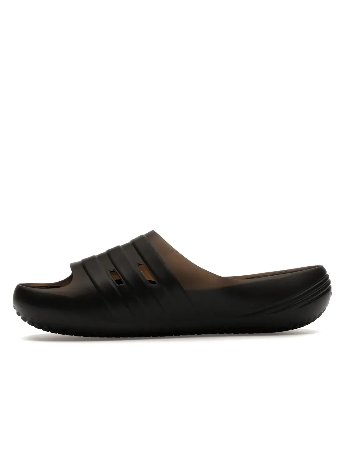 Мужские шлепанцы с логотипом Adidas Adislide Sandals — изображение 3 из 4, черный