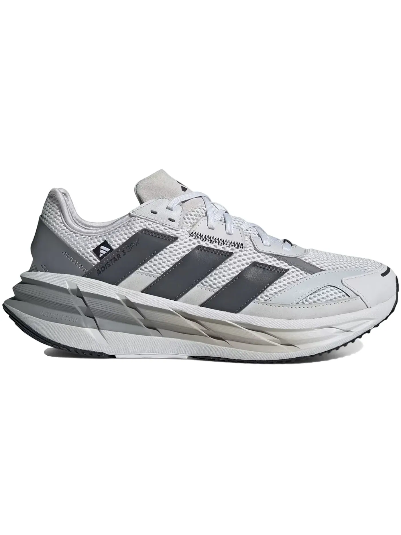 Мужские кроссовки Lifestyle Adidas Adistar 3 — изображение 1 из 1, серый/серый/серый