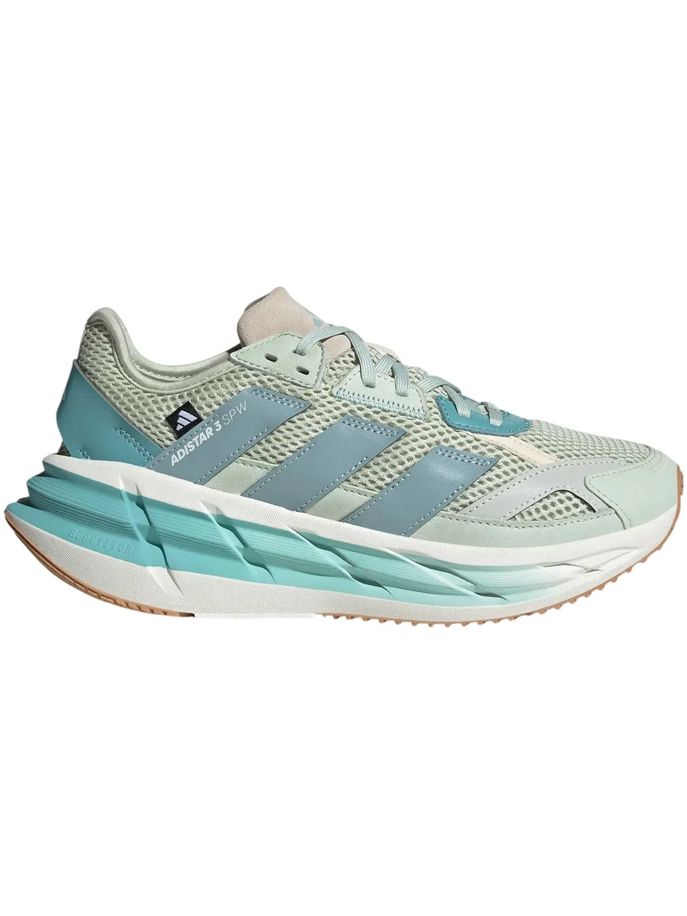 Женские кроссовки Lifestyle Adidas Adistar 3 Sportswear — изображение 1 из 1, зеленый/серый