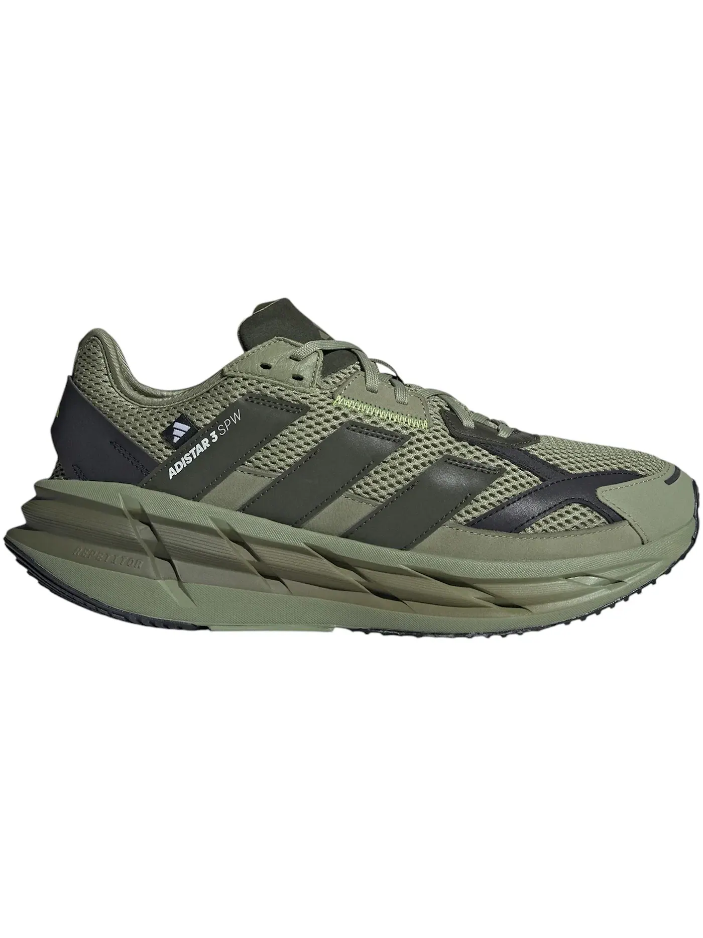 Мужские кроссовки Lifestyle Adidas Adistar 3 Sportswear — изображение 1 из 1, зеленый//черный