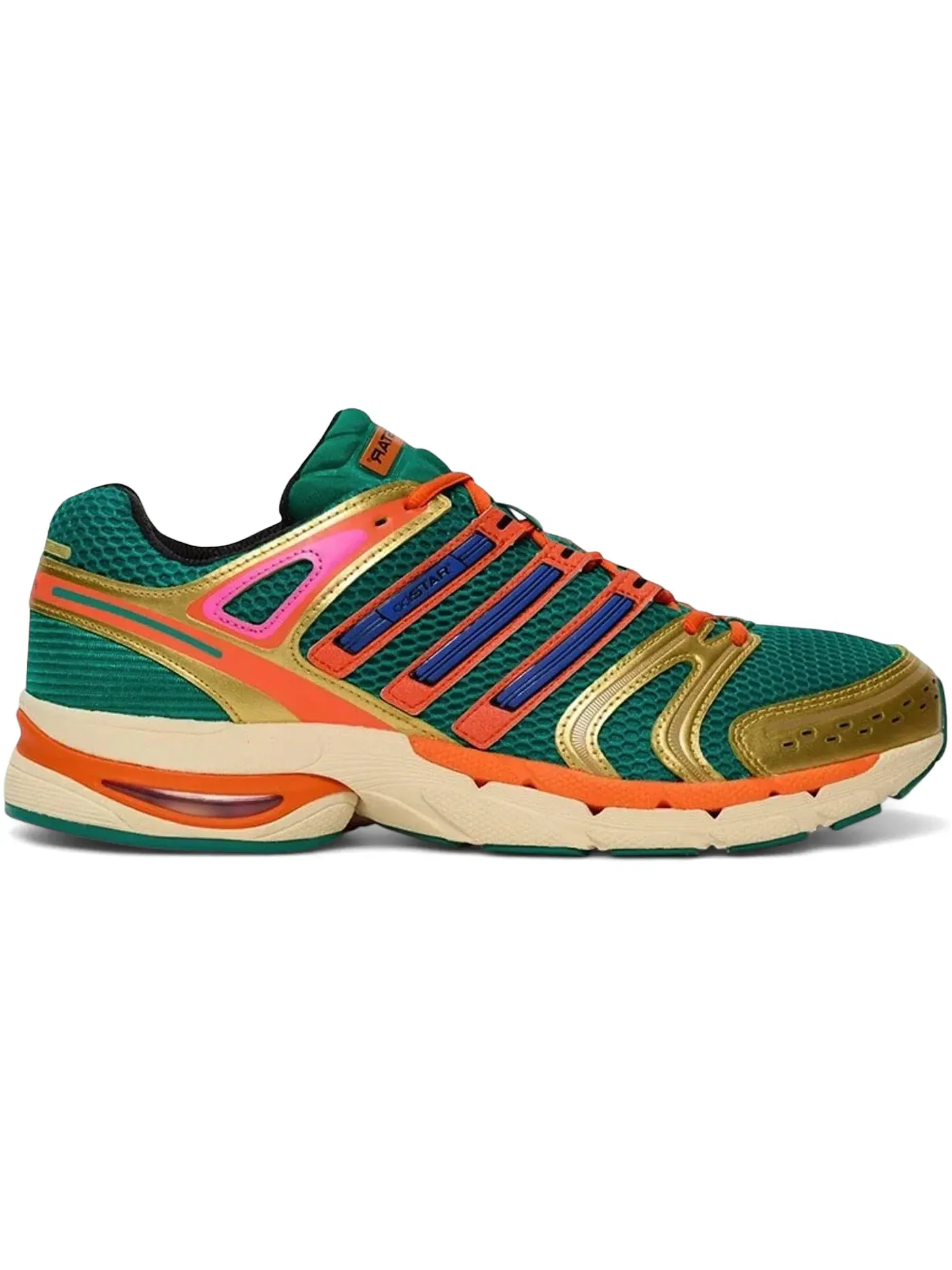 Мужские кроссовки Lifestyle Adidas Adistar Control 5 — изображение 1 из 1, зеленый/оранжевый/синий