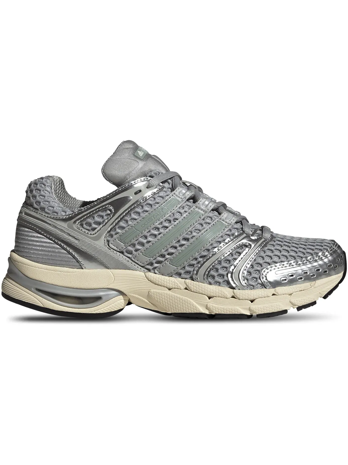 Мужские кроссовки Lifestyle Adistar Control 5 Adidas — изображение 1 из 1, серый/кремовый белый