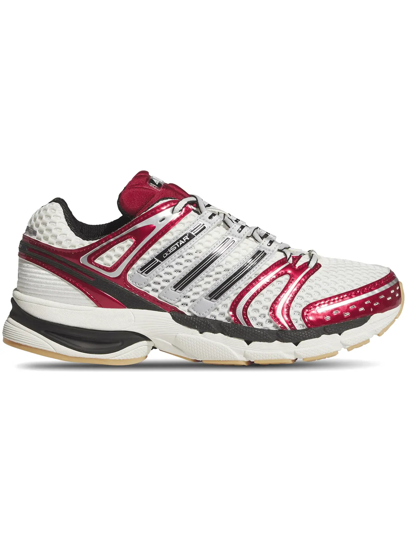 Мужские кроссовки для бега Adistar Control 5 Adidas — изображение 1 из 1, белый/черный/красный