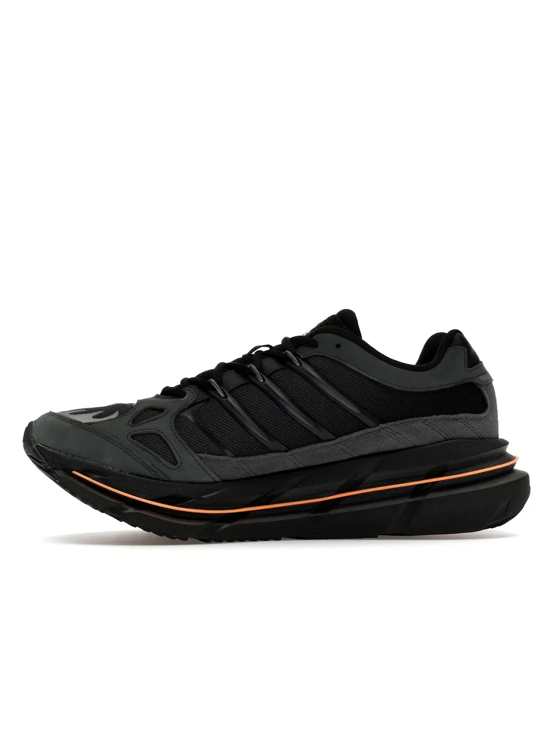 Мужские кроссовки lifestyle с контрастными акцентами Adidas Adistar HRMY — изображение 3 из 4, черный/оранжевый