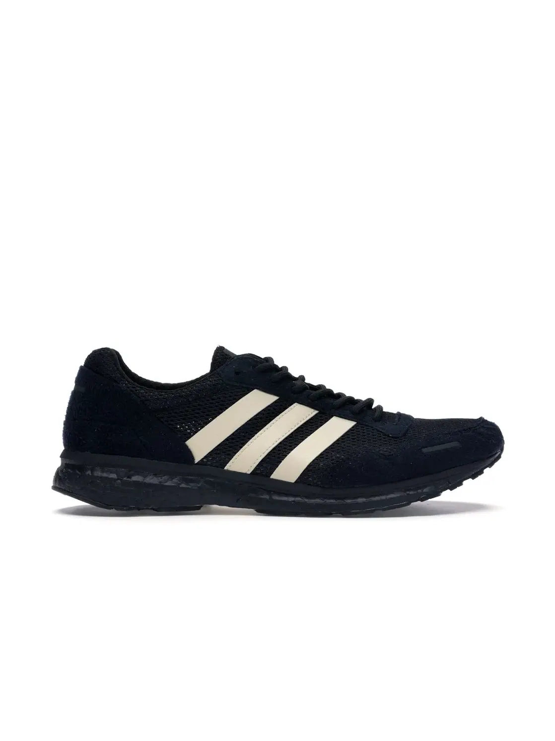 Мужские кроссовки для бега с сетчатым верхом Adidas adiZero adios 3 Undefeated — изображение 1 из 4, черный/черный/белый