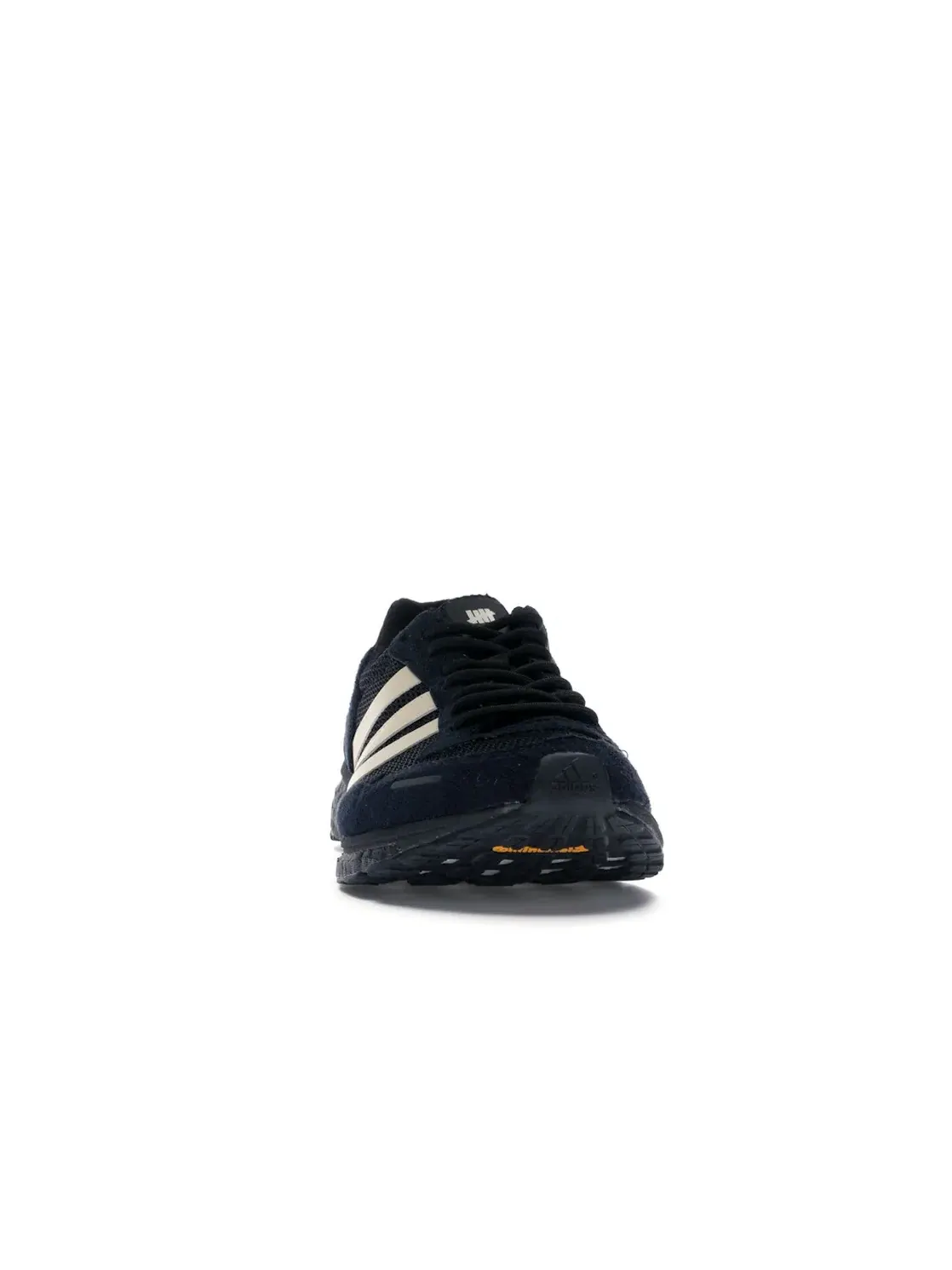 Мужские кроссовки для бега с сетчатым верхом Adidas adiZero adios 3 Undefeated — изображение 2 из 4, черный/черный/белый