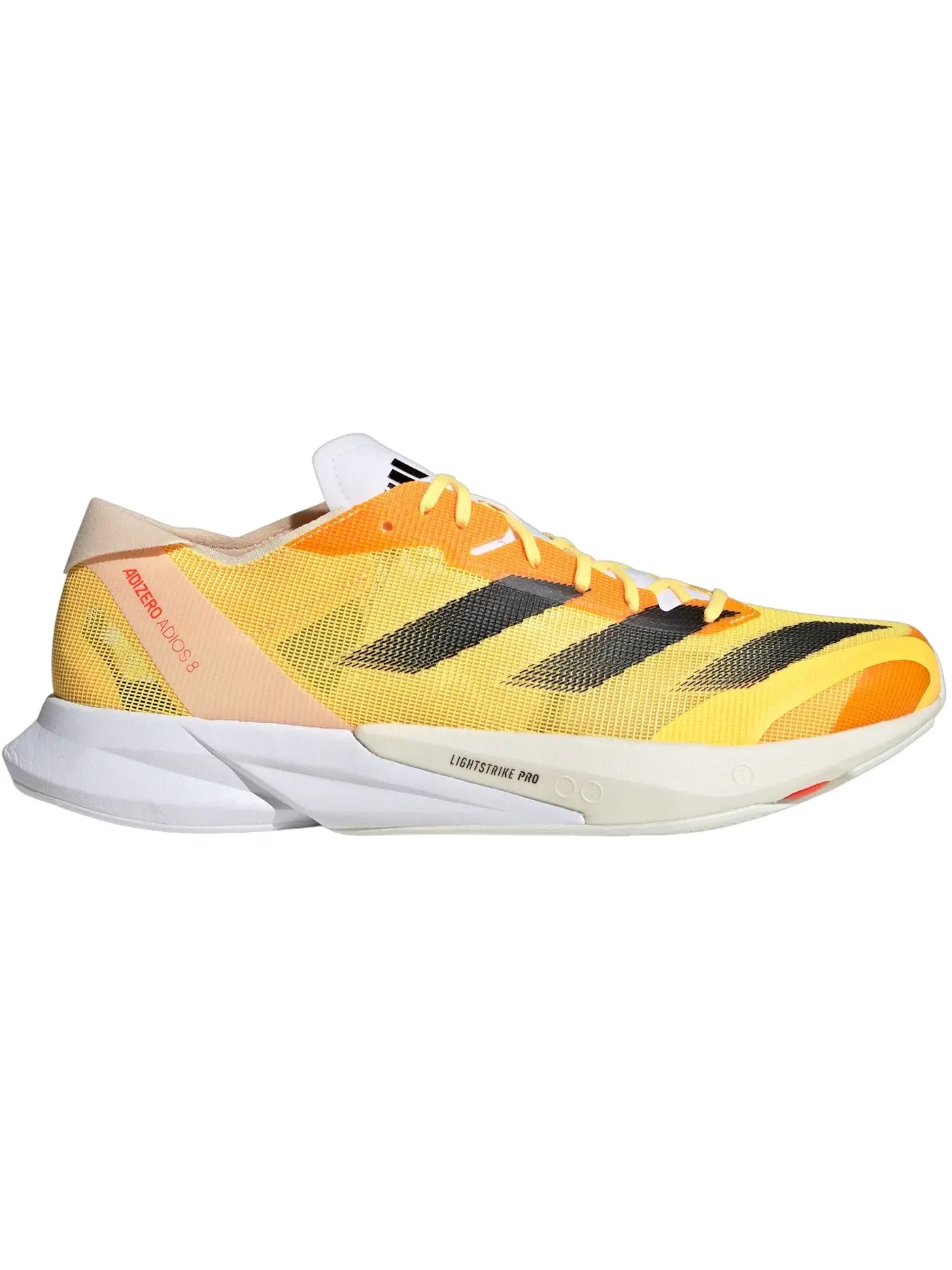 Мужские кроссовки беговые Adizero Adios 8 Adidas — изображение 1 из 1, черный/слоновая кость