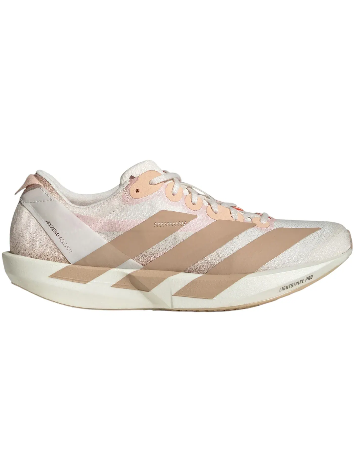 Женские кроссовки для бега Adidas Adizero Adios 9 — изображение 1 из 1, белый оранжевый