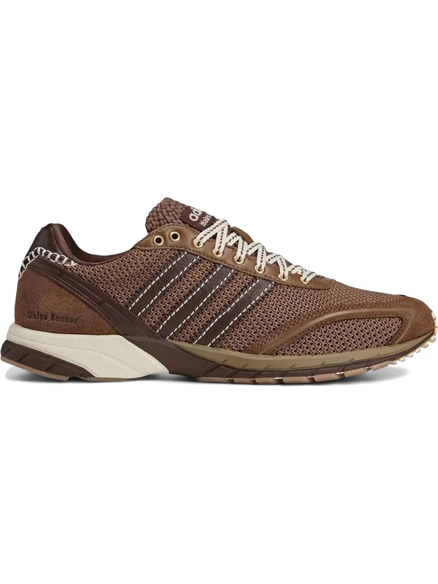 Мужские кроссовки Lifestyle с сетчатым верхом Adidas Adizero Adios Mesh — изображение 1 из 1, кремовый белый