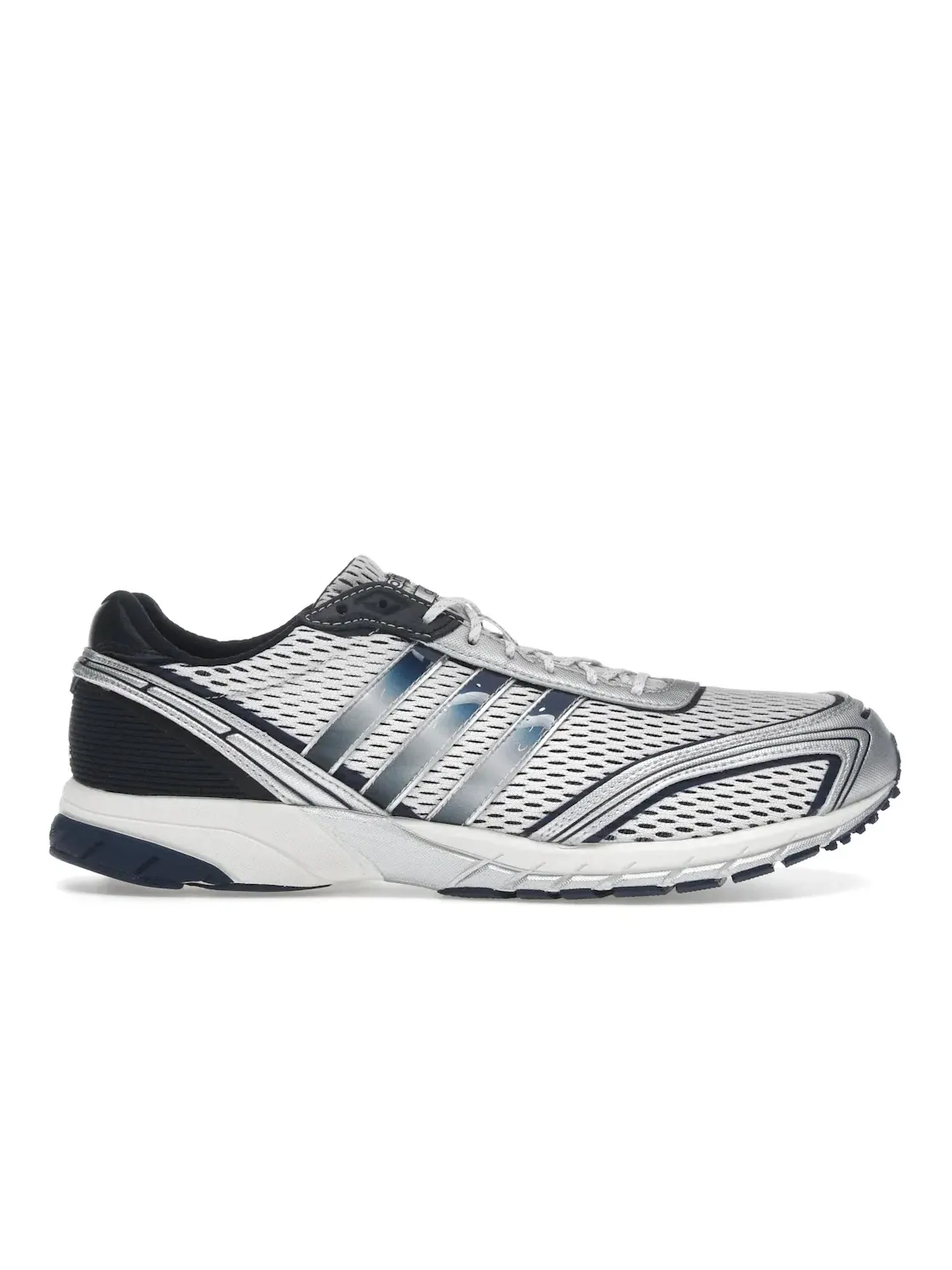 Женские кроссовки с длинным шнурованием Adidas Adizero Adios OG — изображение 1 из 4, белый/темно-синий/белый