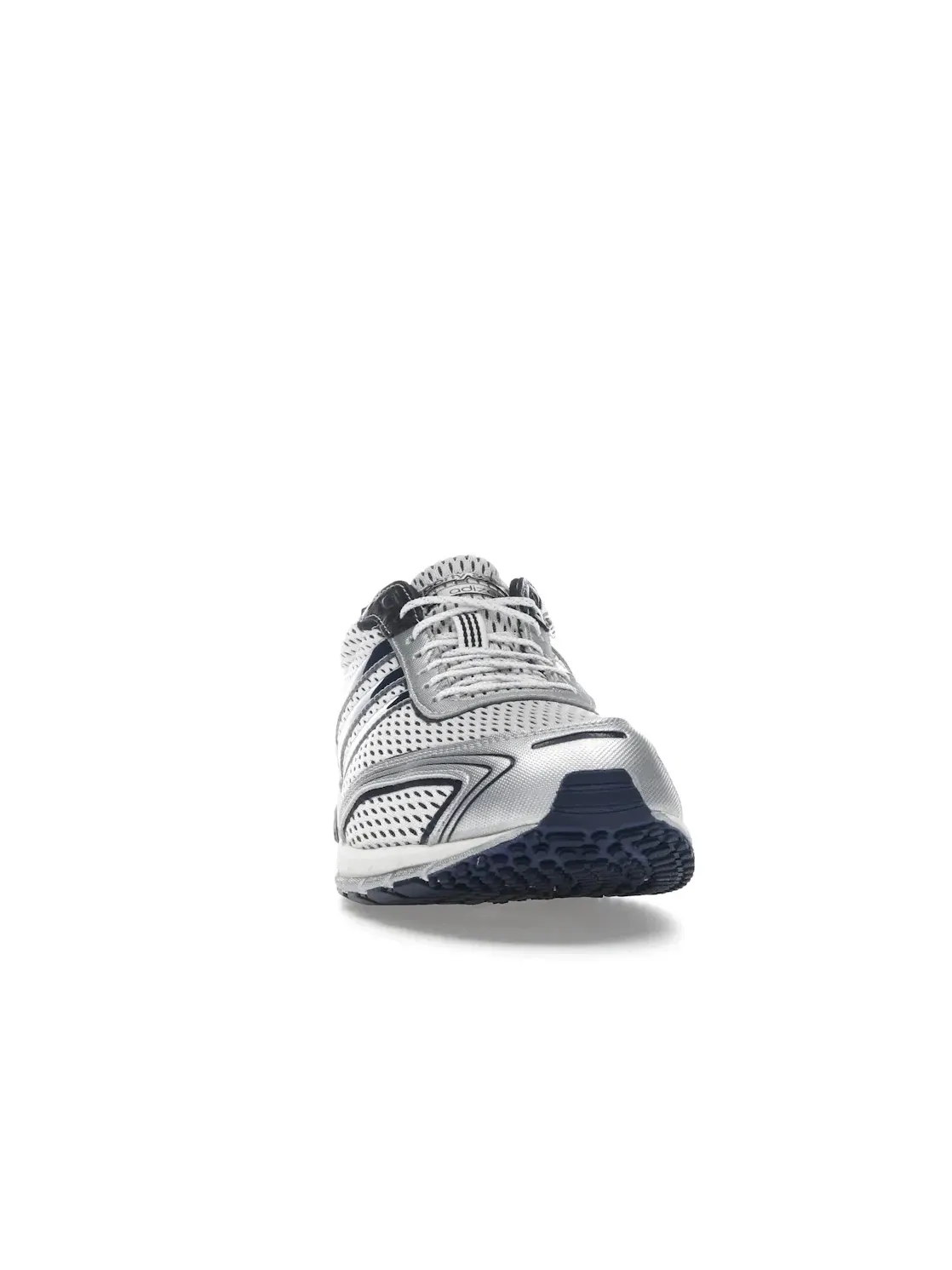 Женские кроссовки с длинным шнурованием Adidas Adizero Adios OG — изображение 2 из 4, белый/темно-синий/белый