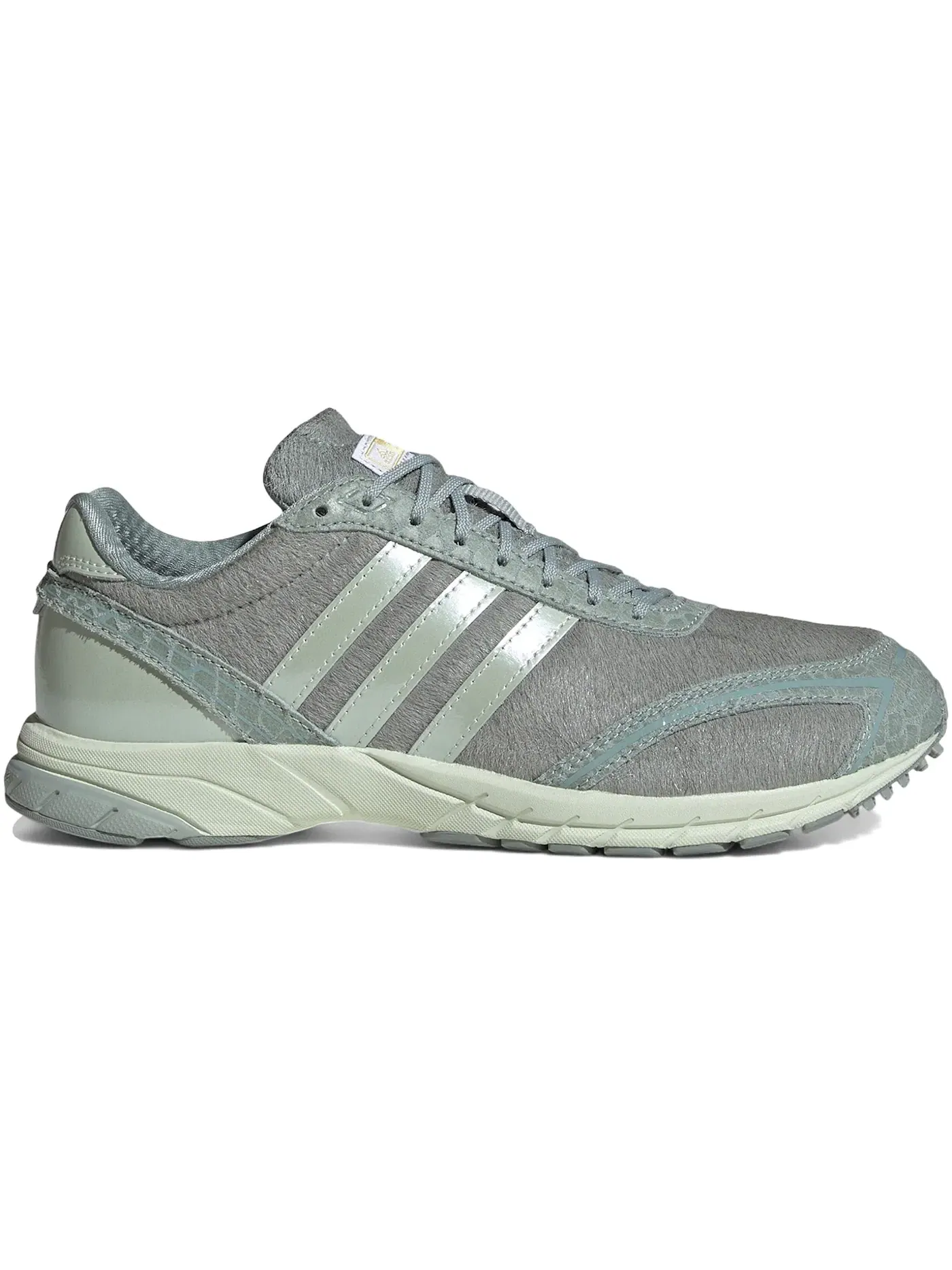 Женские кроссовки для бега с принтом Adidas Adizero Adios OG — изображение 1 из 1, зеленый