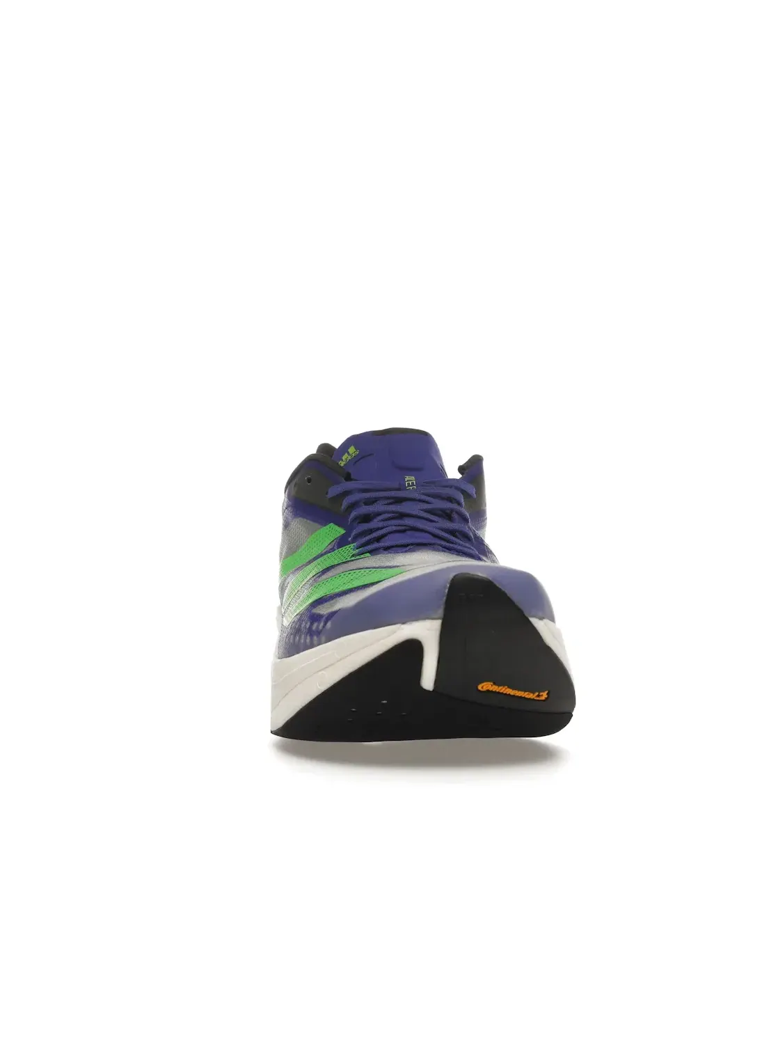 Мужские беговые кроссовки с технологией EnergyRods Adidas Adizero Adios Pro 2 — изображение 2 из 4, зеленый/белый
