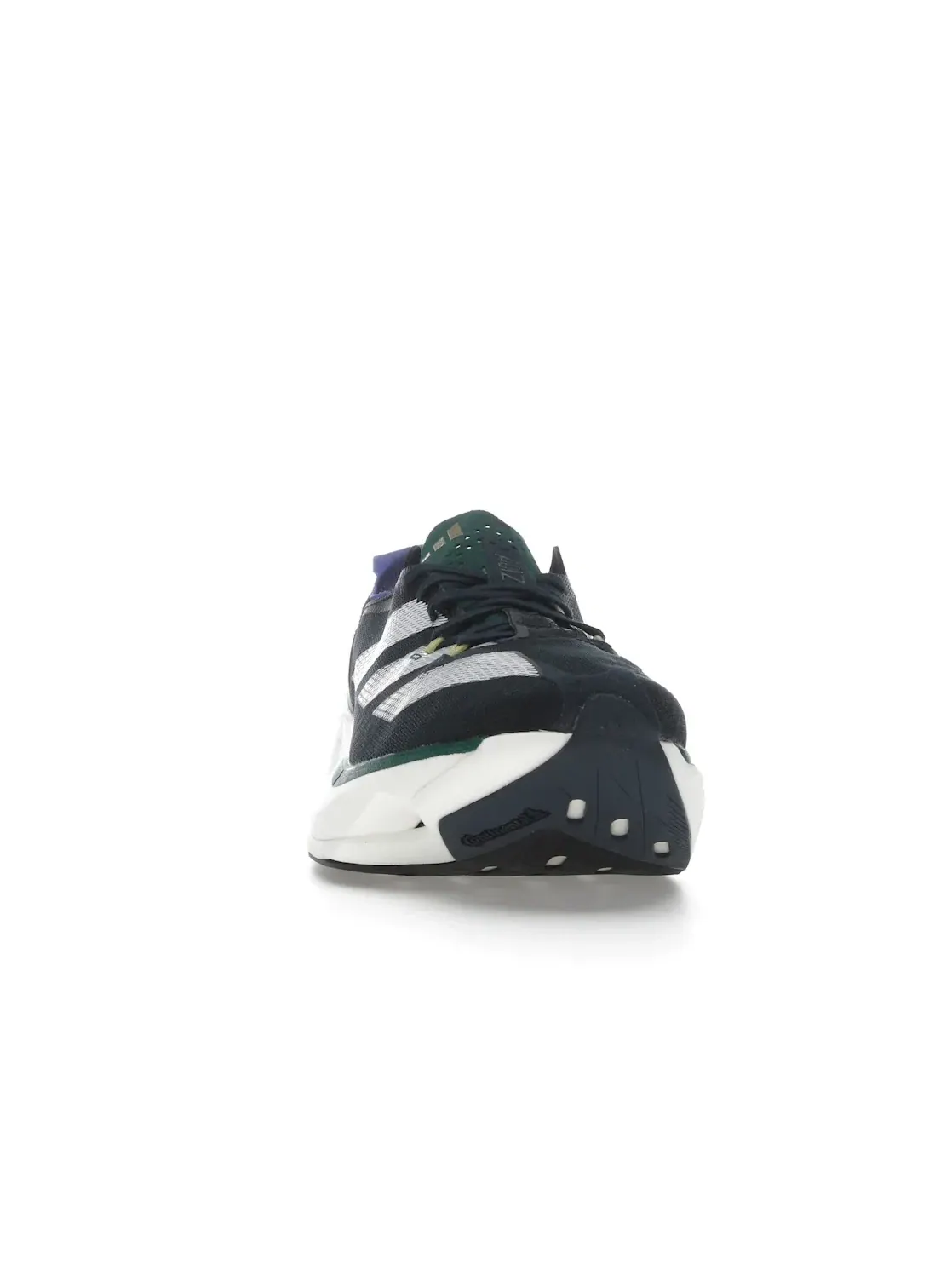 Мужские кроссовки для бега с карбоновой пластиной Adidas Adizero Adios Pro 3 — изображение 2 из 4, белый/зеленый