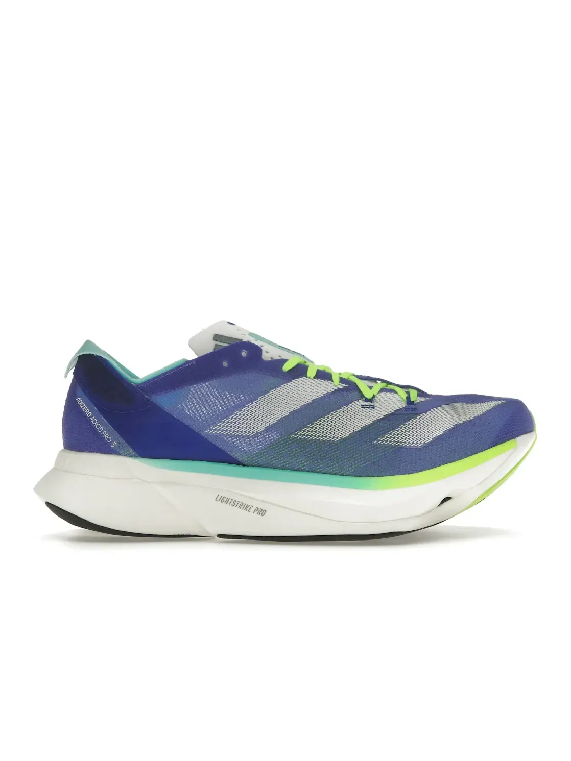 Мужские кроссовки для бега Adizero Adios Pro 3 Adidas — изображение 1 из 4, синий