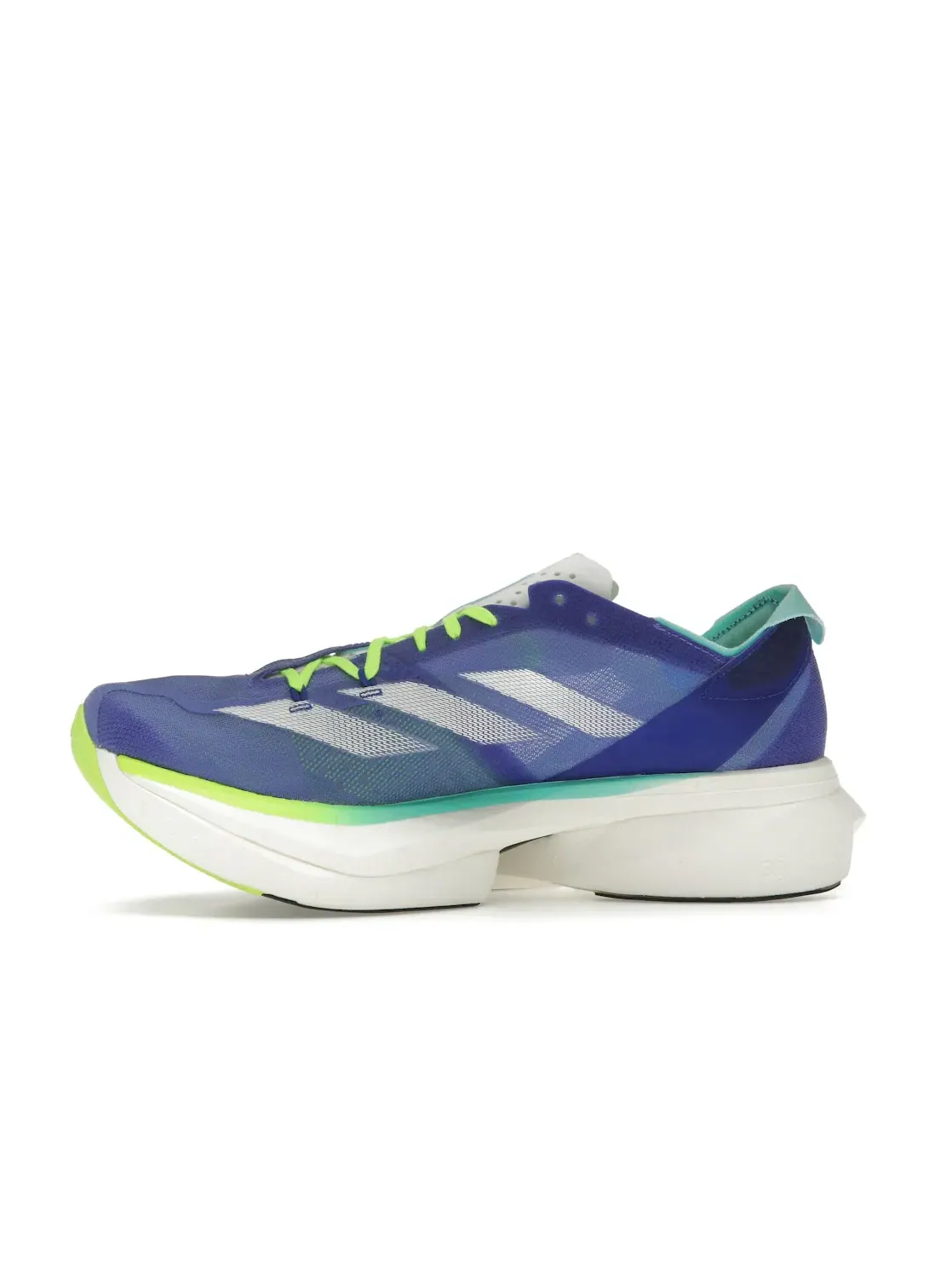 Женские беговые кроссовки с карбоновой пластиной Adizero Adios Pro 3 Adidas — изображение 3 из 4, синий
