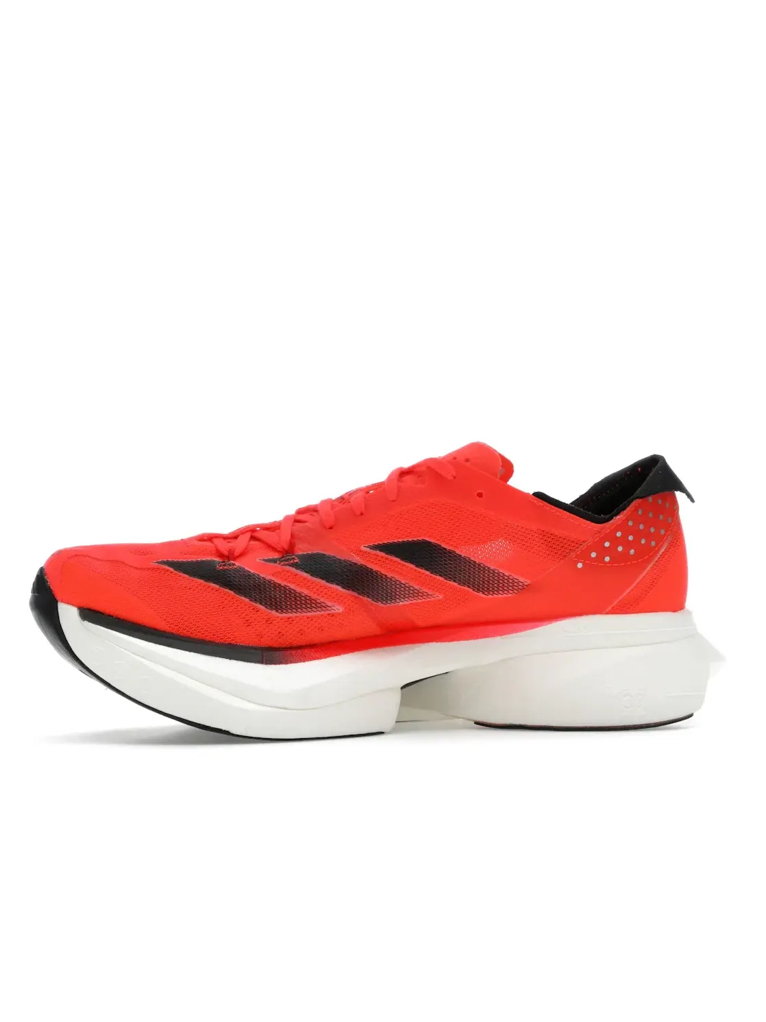 Мужские кроссовки для бега с карбоновой пластиной Adizero Adios Pro 3 Adidas — изображение 3 из 4, красный/черный