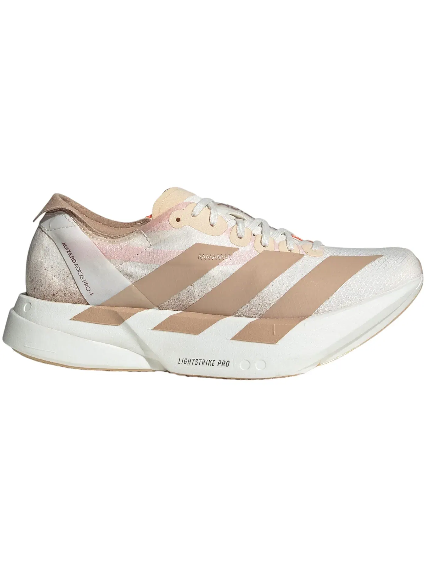 Женские кроссовки для бега Adizero Adios Pro 4 Adidas — изображение 1 из 1, белый оранжевый