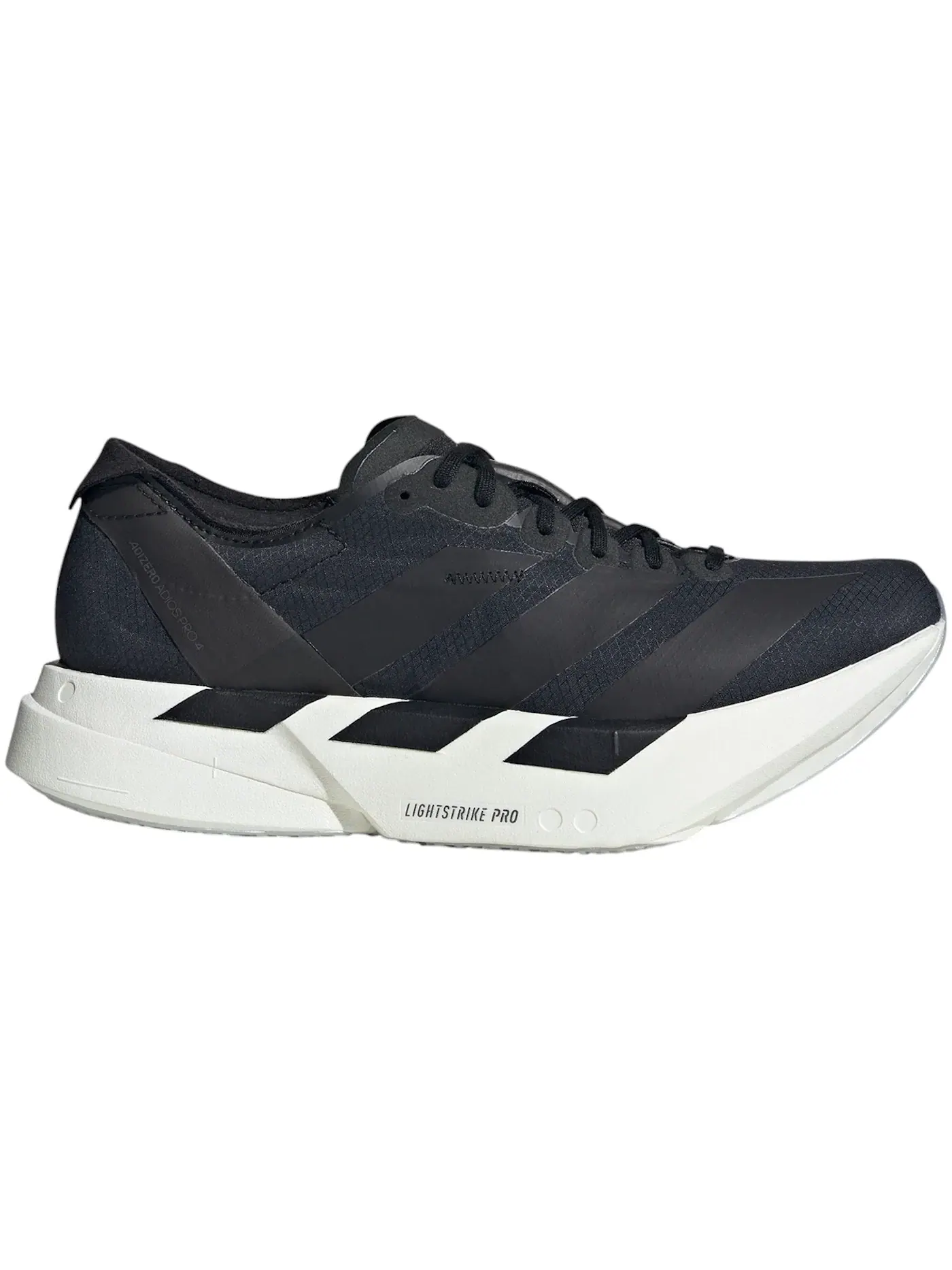 Женские кроссовки для бега Adizero Adios Pro 4 Adidas — изображение 1 из 1, черный/черный/серый
