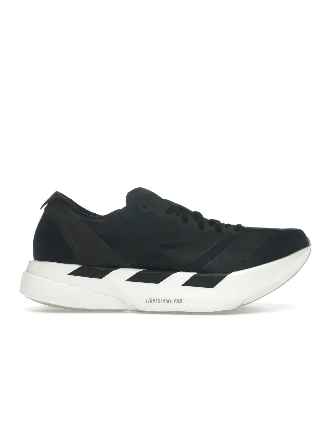 Мужские кроссовки для бега с карбоновой пластиной Adidas Adizero Adios Pro 4 — изображение 1 из 4, черный/черный/серый