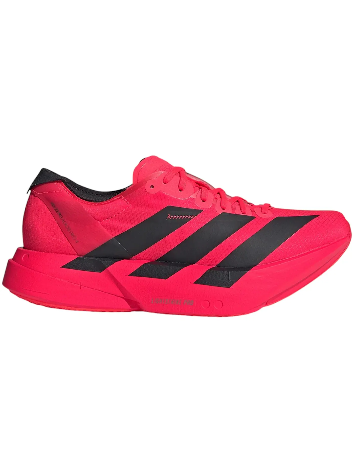 Женские кроссовки для бега с карбоновой пластиной Adizero Adios Pro 4 Adidas — изображение 1 из 1, красный/черный/красный