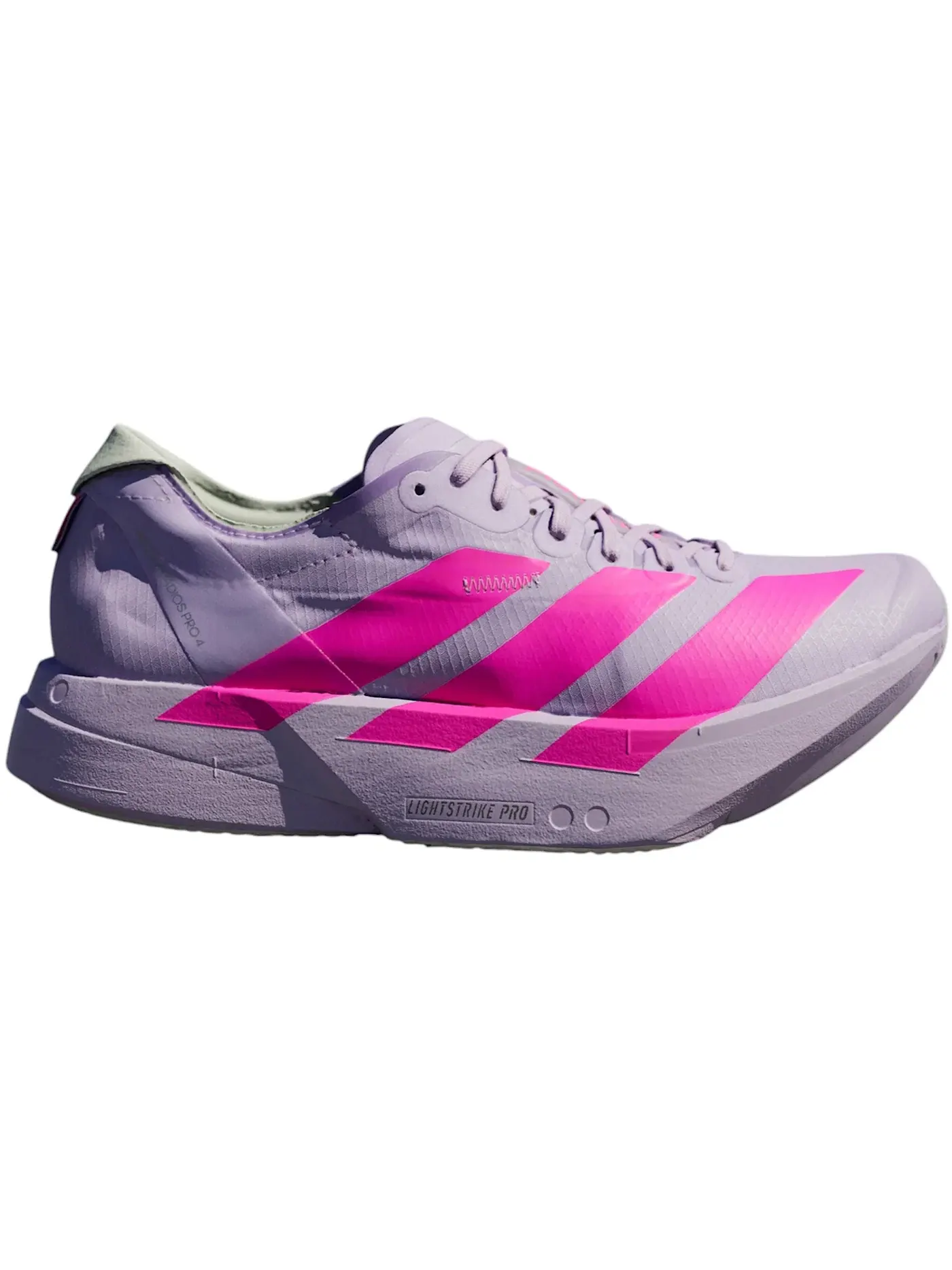 Женские кроссовки для бега Adizero Adios Pro 4 Adidas — изображение 1 из 1, розовый/серый