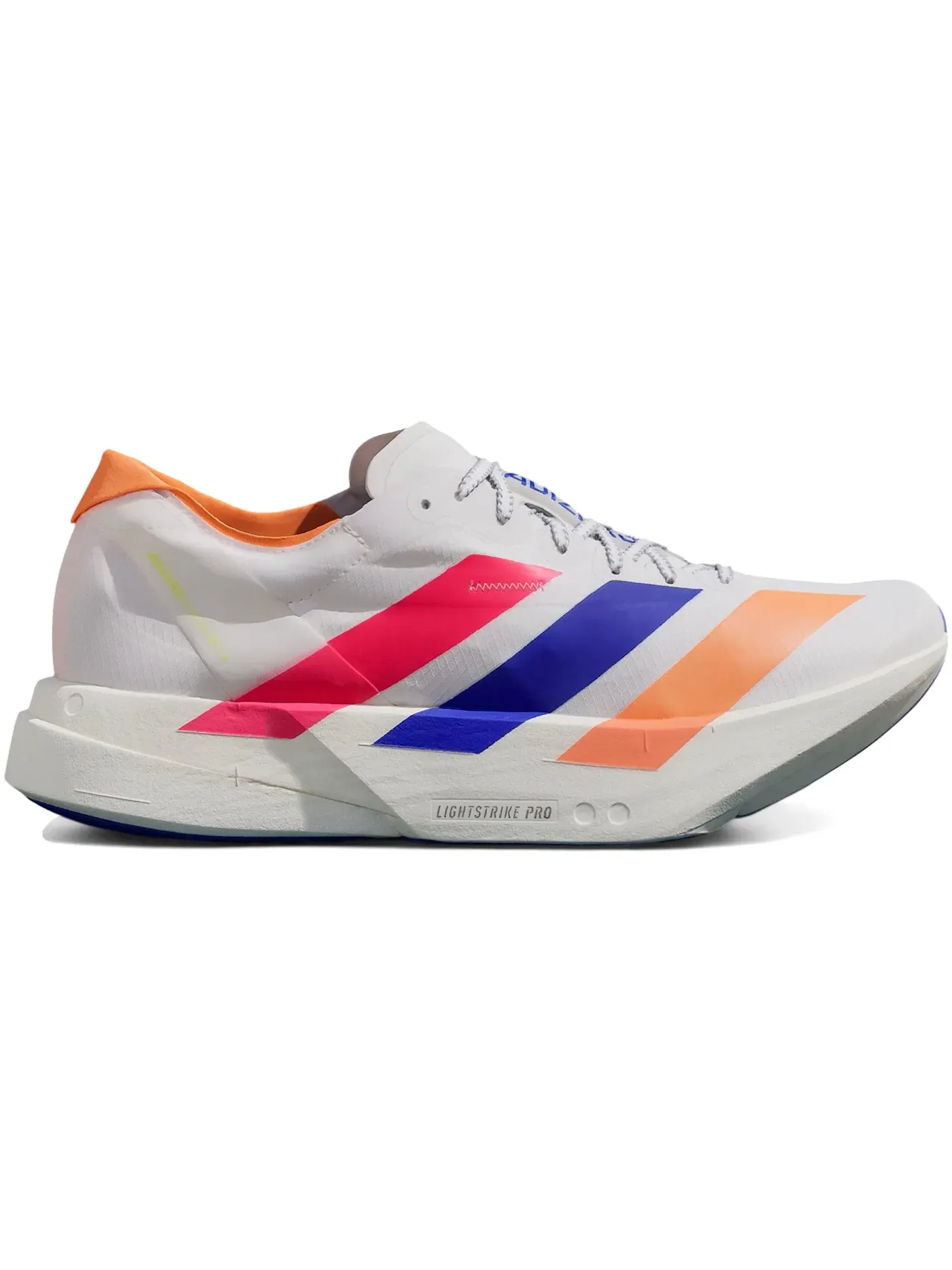 Мужские кроссовки для бега Adizero Adios Pro 4 Adidas — изображение 1 из 1, белый/красный/синий