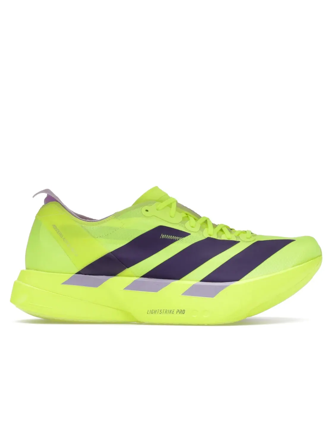 Мужские кроссовки для бега с карбоновой пластиной Adizero Adios Pro 4 Adidas — изображение 1 из 4, желтый