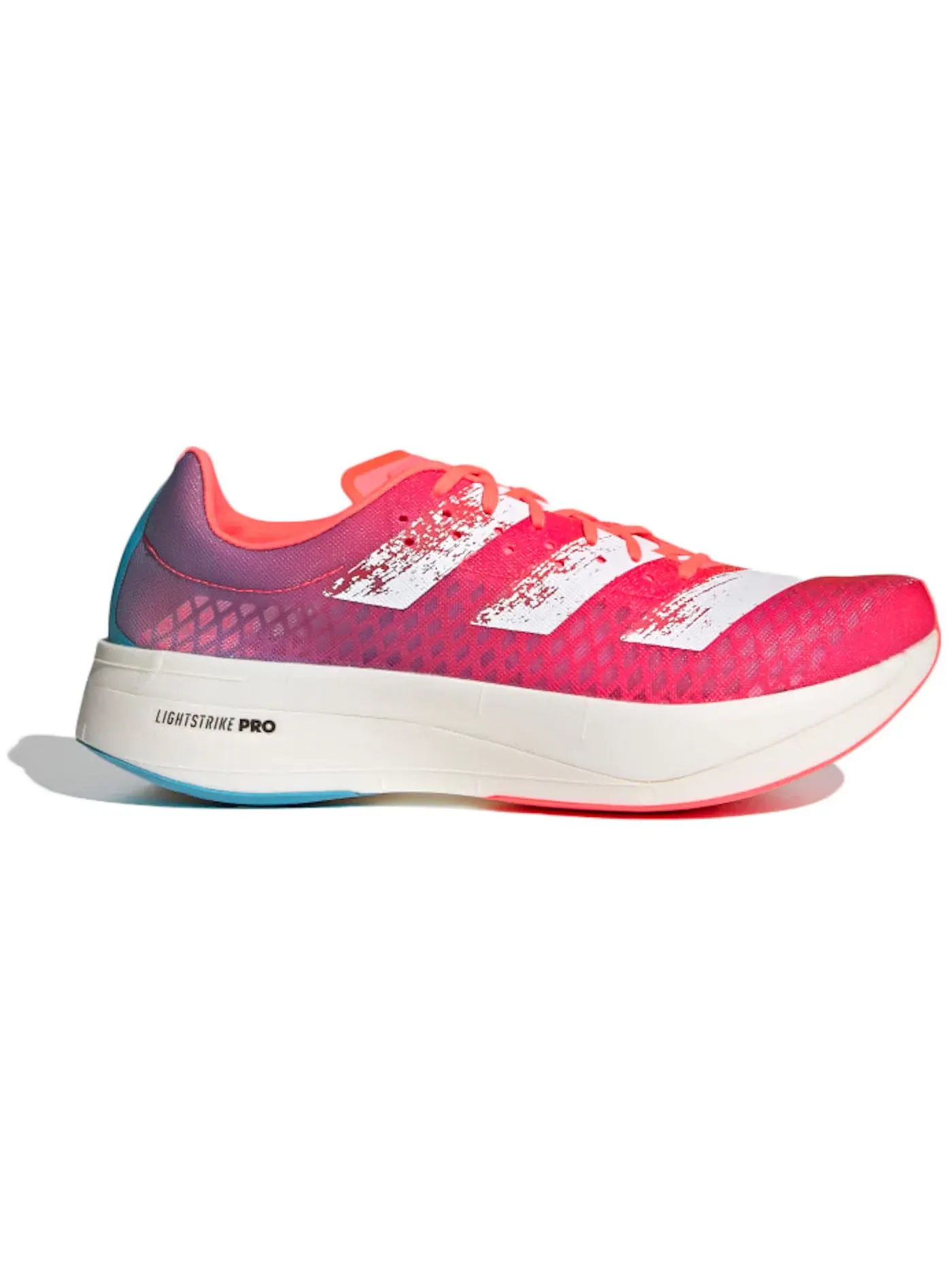 Мужские кроссовки для бега Adizero Adios Pro Adidas — изображение 1 из 1, розовый/белый/розовый