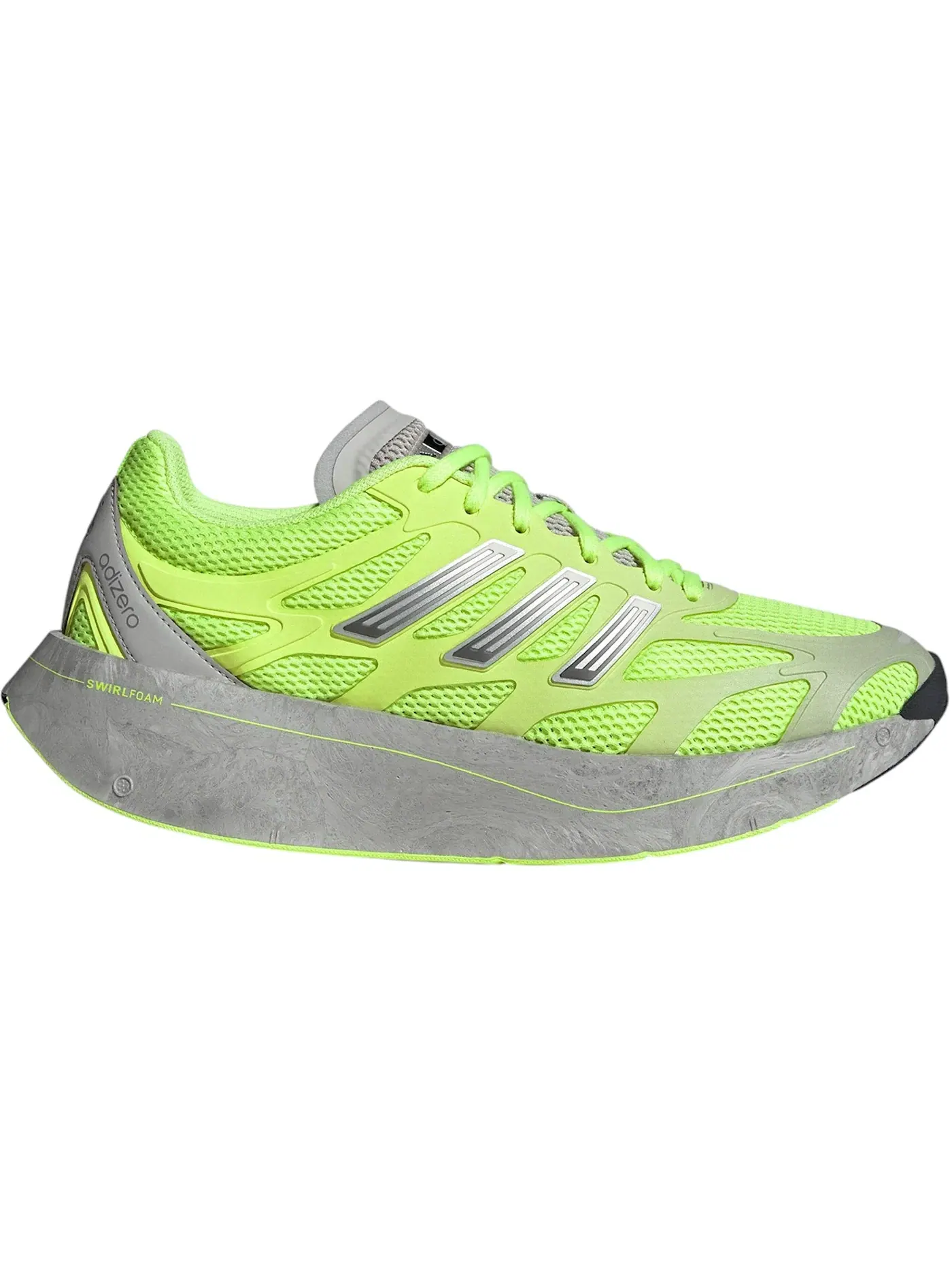 Мужские кроссовки с сетчатым верхом Adidas Adizero Aruku — изображение 1 из 1, зеленый/серый/черный