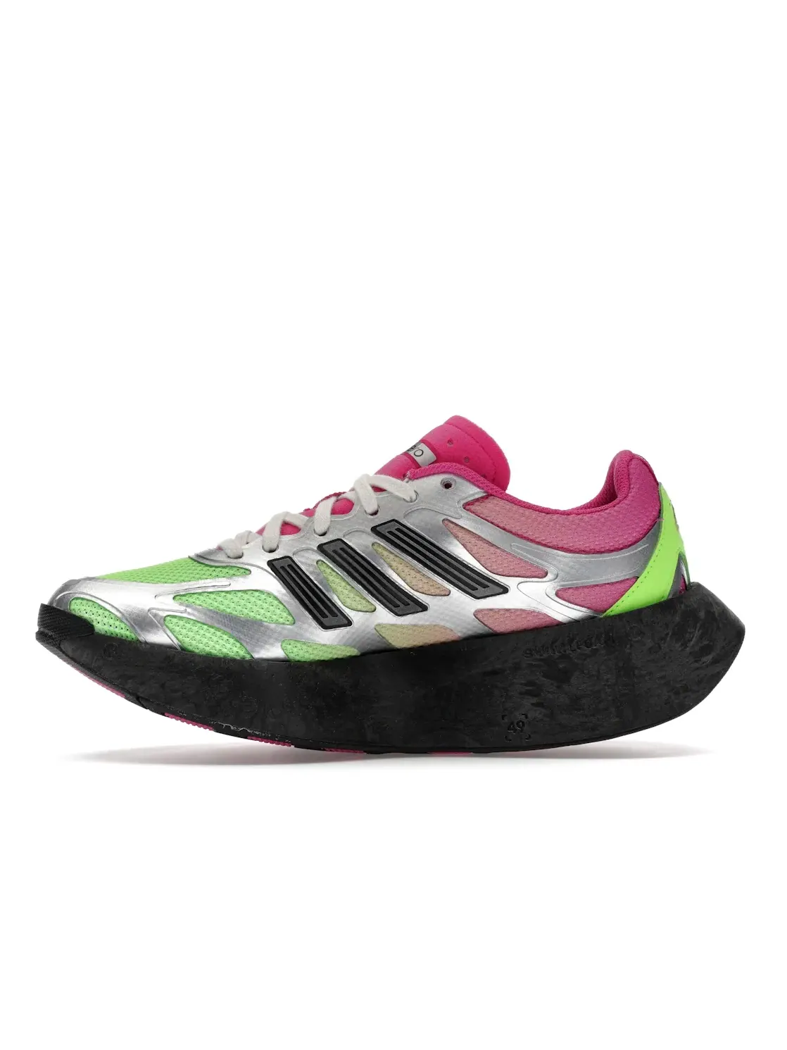 Женские кроссовки для бега Adidas Adizero Aruku — изображение 3 из 4, зеленый//зеленый