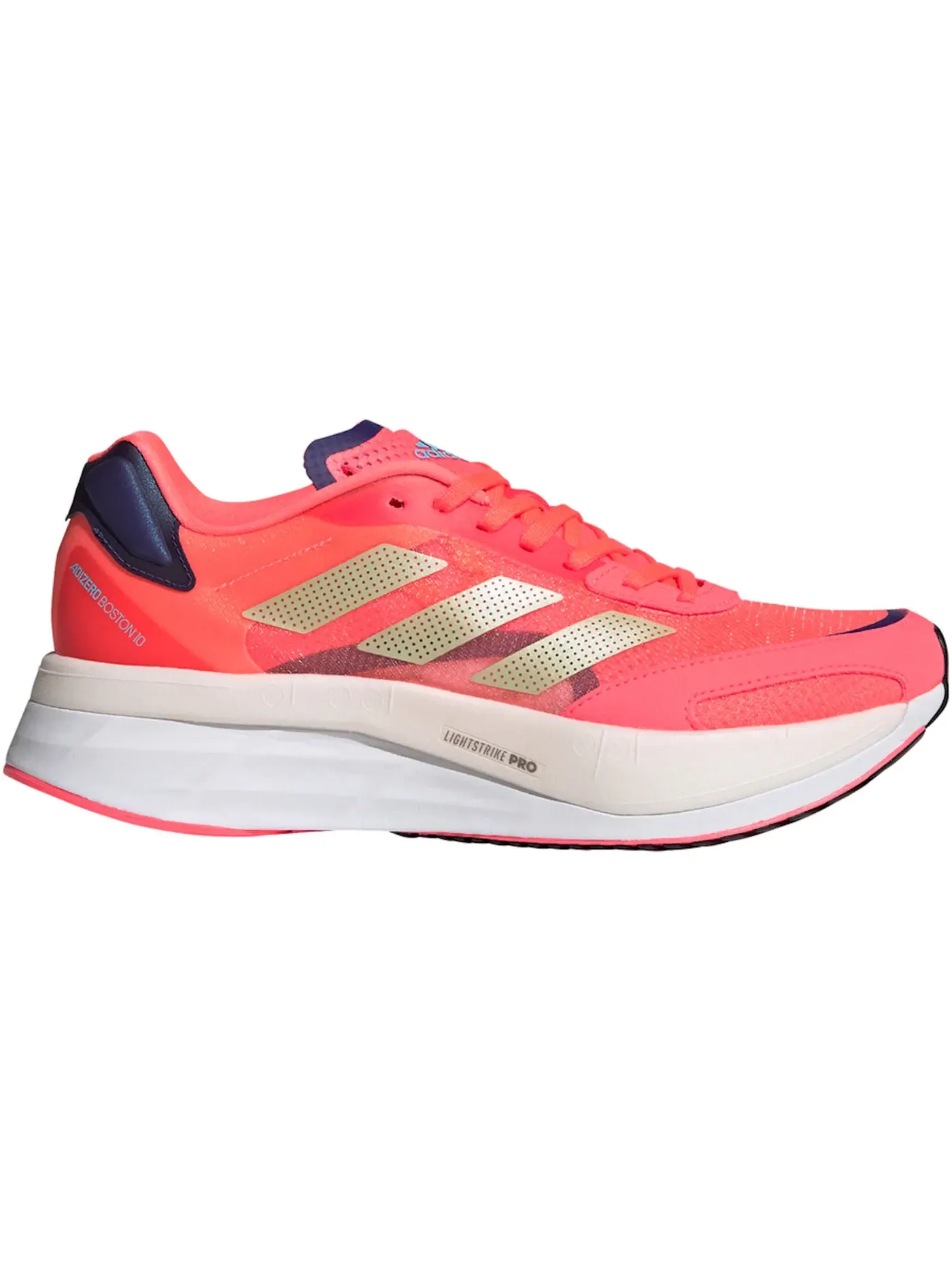 Женские кроссовки для бега с технологией EnergyRods Adizero Boston 10 Adidas — изображение 1 из 2, бежевый металлик индиго