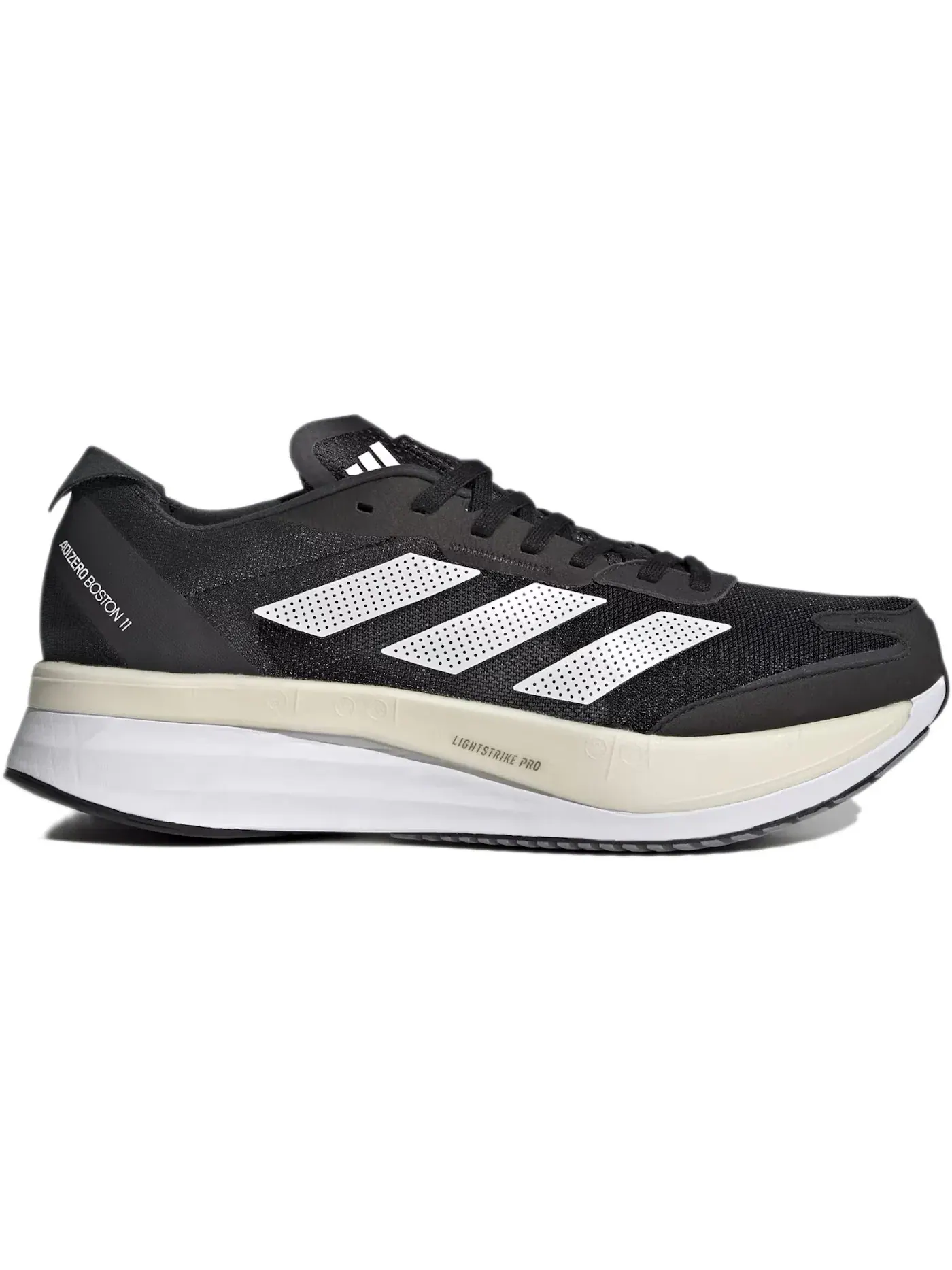Мужские кроссовки беговые Adizero Boston 11 Adidas — изображение 1 из 1, черный белый