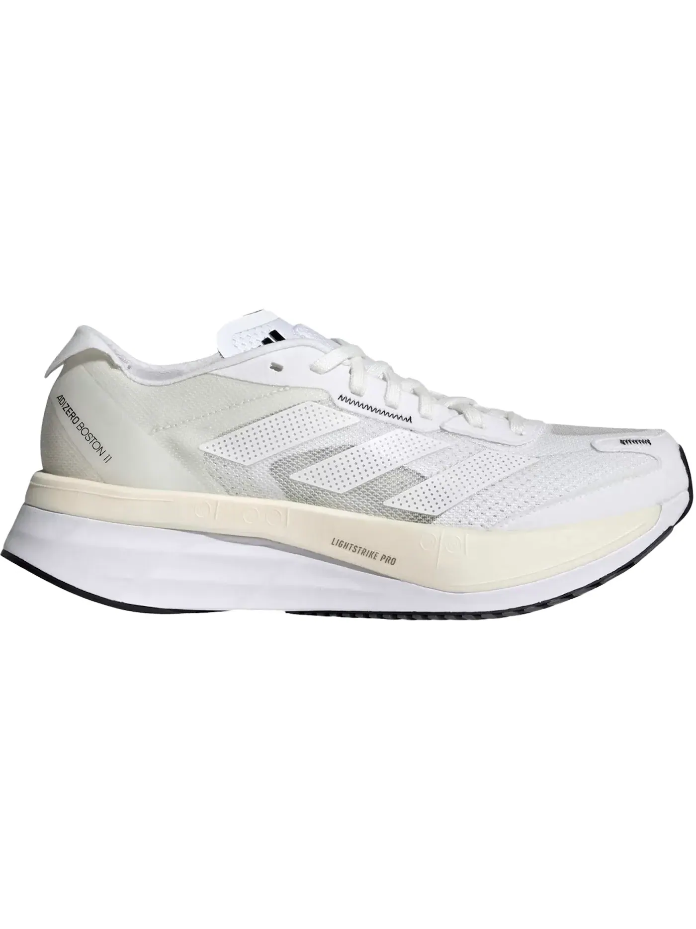 Мужские кроссовки для бега Adizero Boston 11 Adidas — изображение 1 из 1, белый/черный