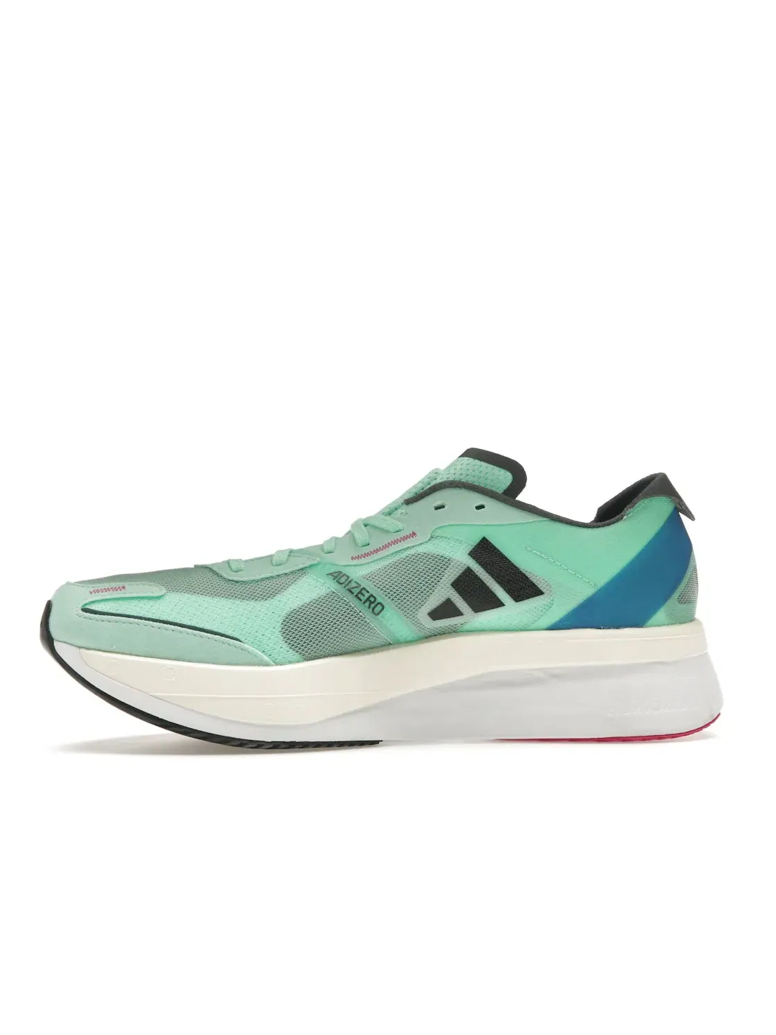 Мужские кроссовки для бега Adizero Boston 11 Adidas — изображение 3 из 4, белый/белый