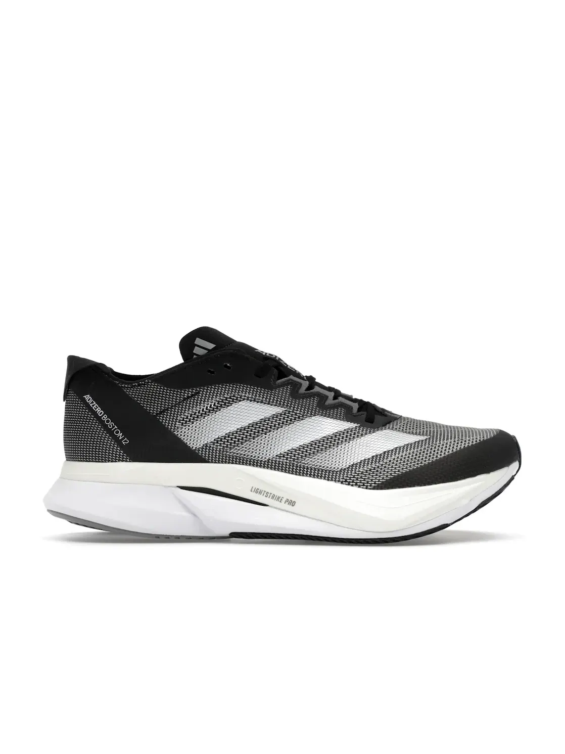Мужские кроссовки для бега Adizero Boston 12 Adidas — изображение 1 из 4, черный/белый
