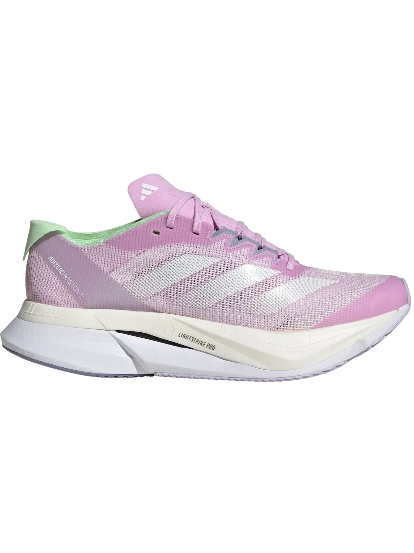 Женские кроссовки для бега Adizero Boston 12 Adidas — изображение 1 из 1, зеленый