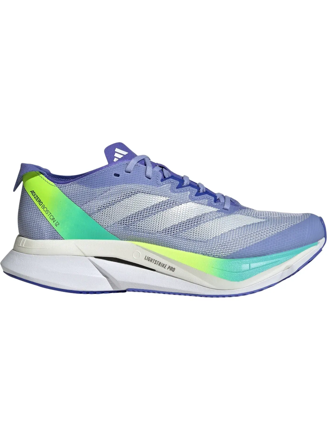 Женские кроссовки для бега Adizero Boston 12 Adidas — изображение 1 из 1, синий металлик синий