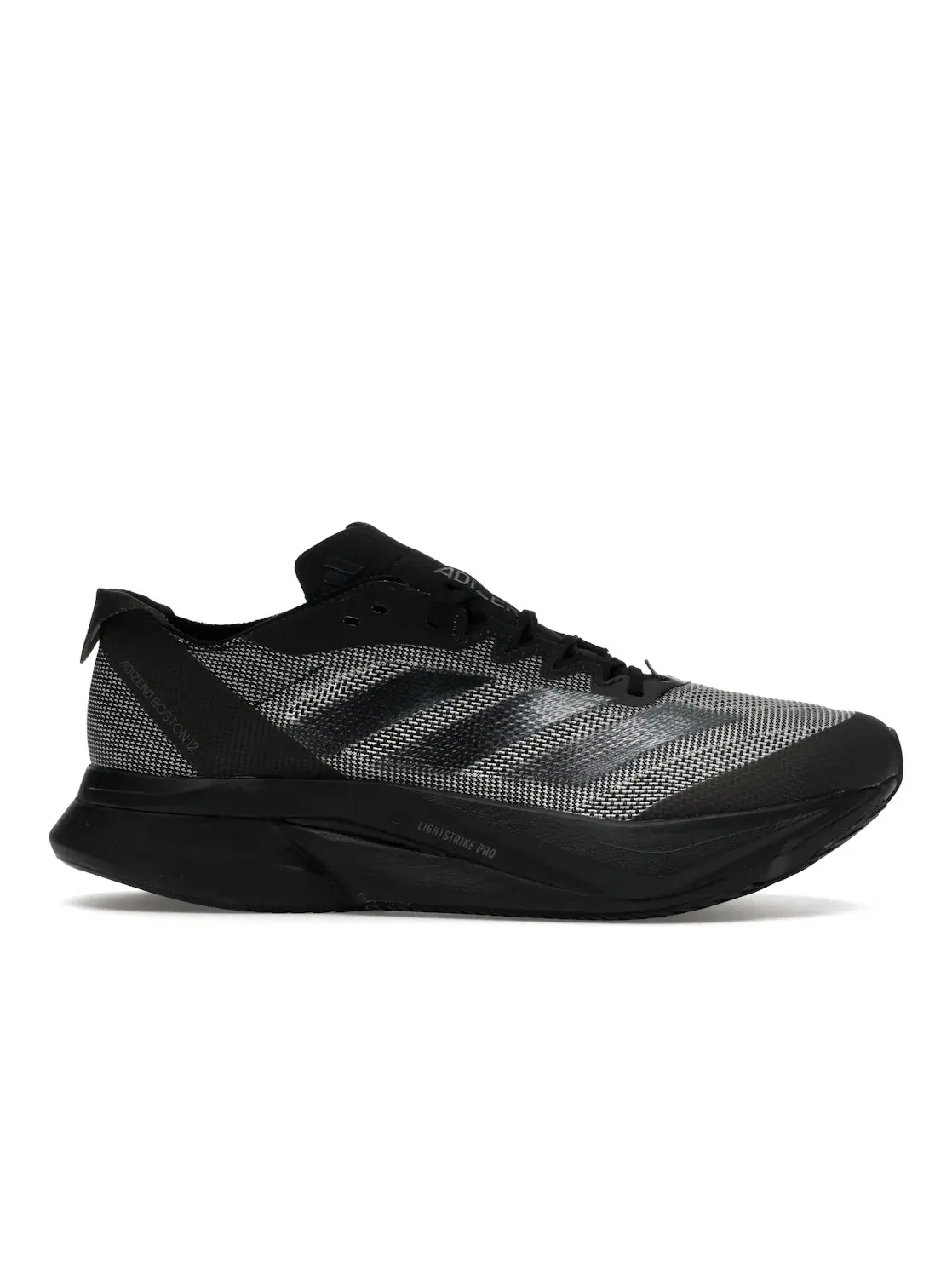 Мужские беговые кроссовки с технологией Lightstrike Pro Adizero Boston 12 Adidas — изображение 1 из 4, черный черный