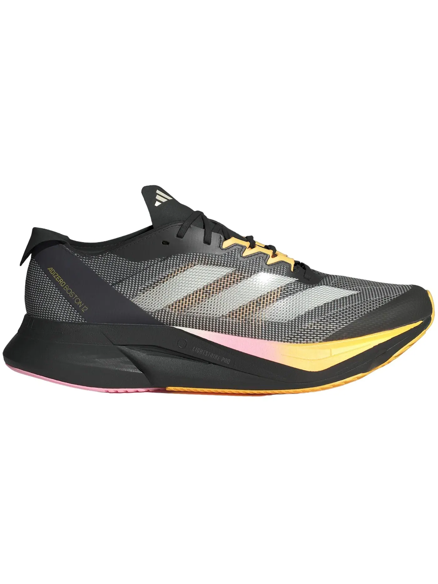 Мужские кроссовки для бега Adizero Boston 12 Adidas — изображение 1 из 1, черный металлик